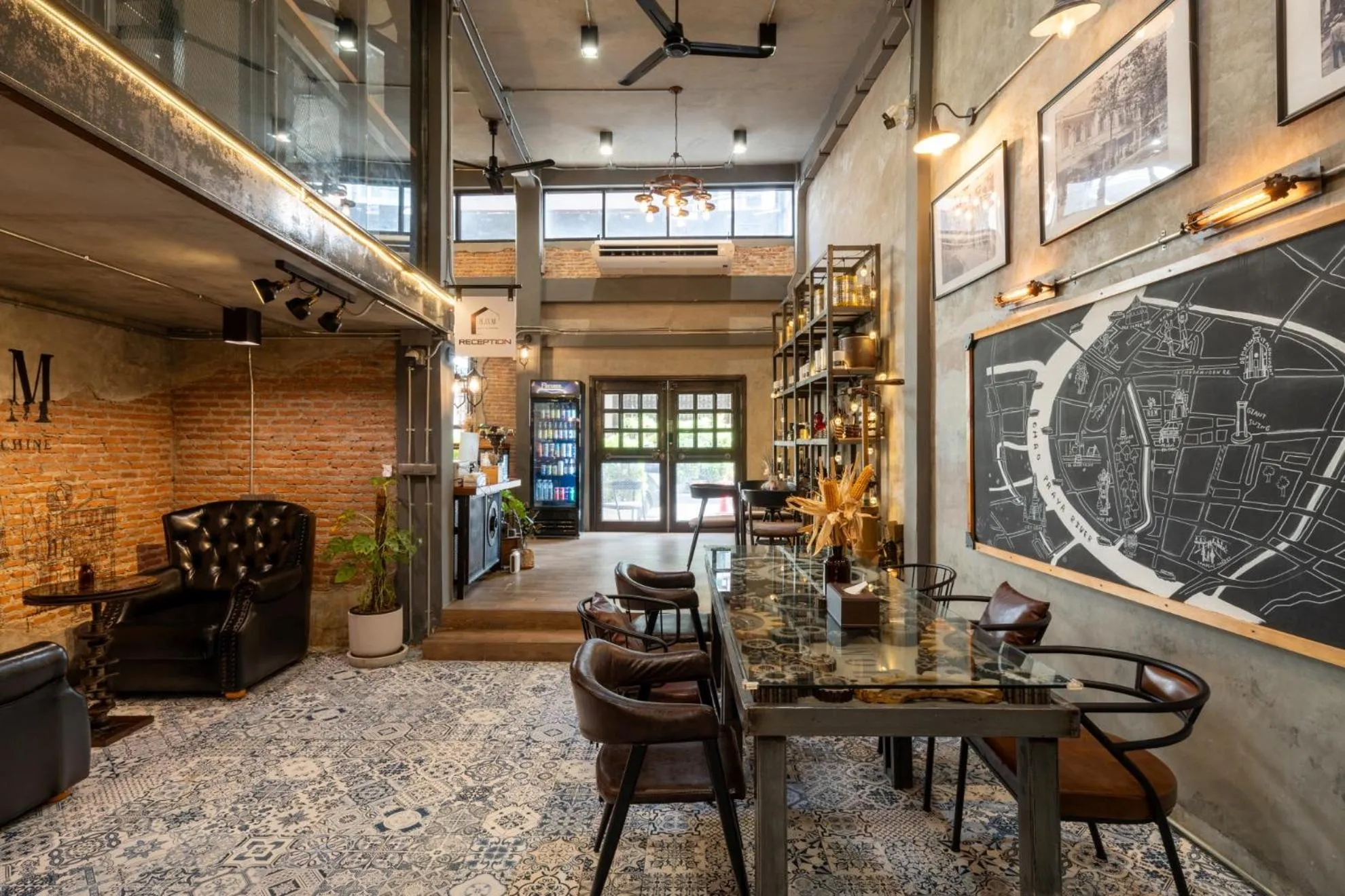 Lobby or reception in House of Machine Boutique Hotel