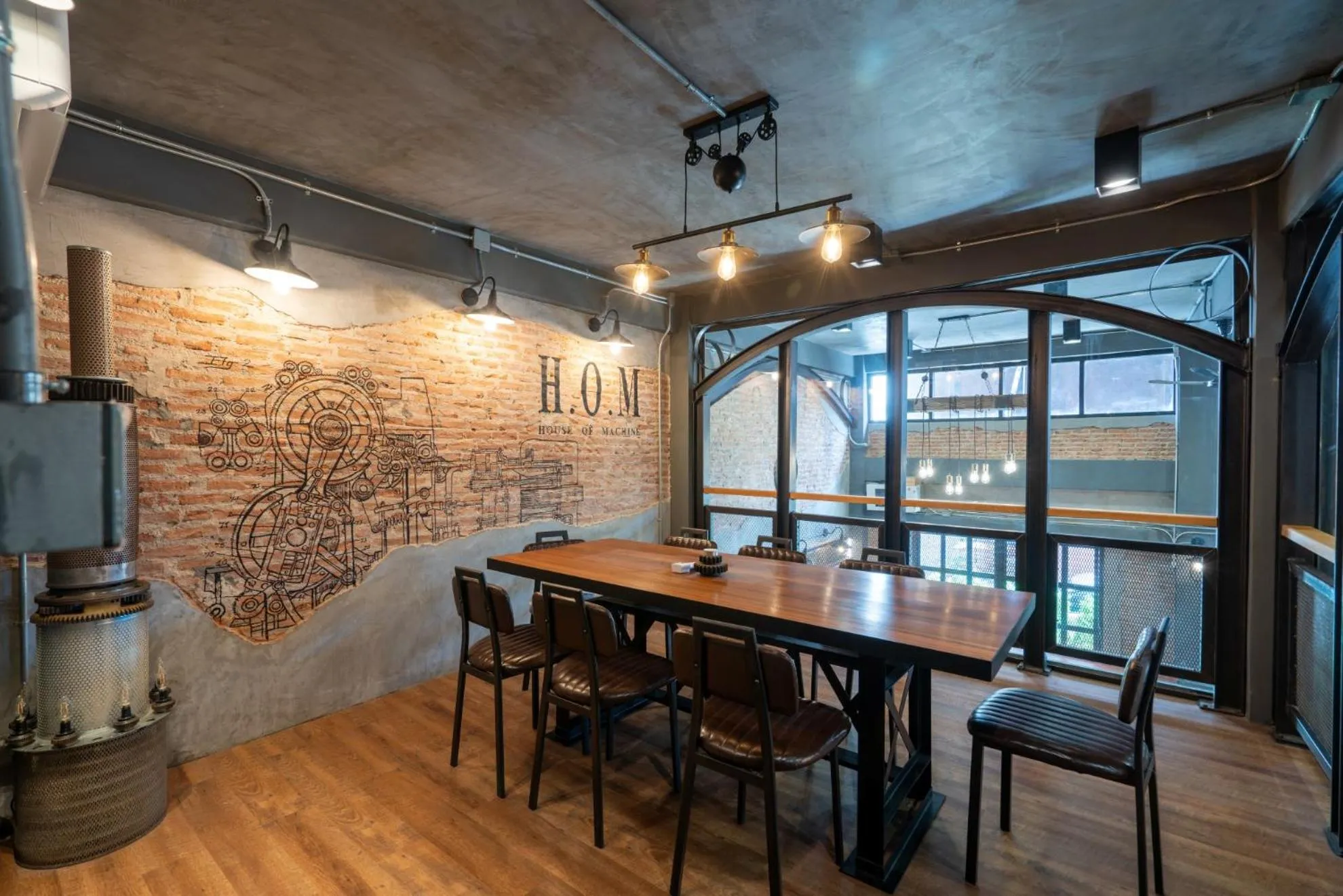 Area and facilities in House of Machine Boutique Hotel