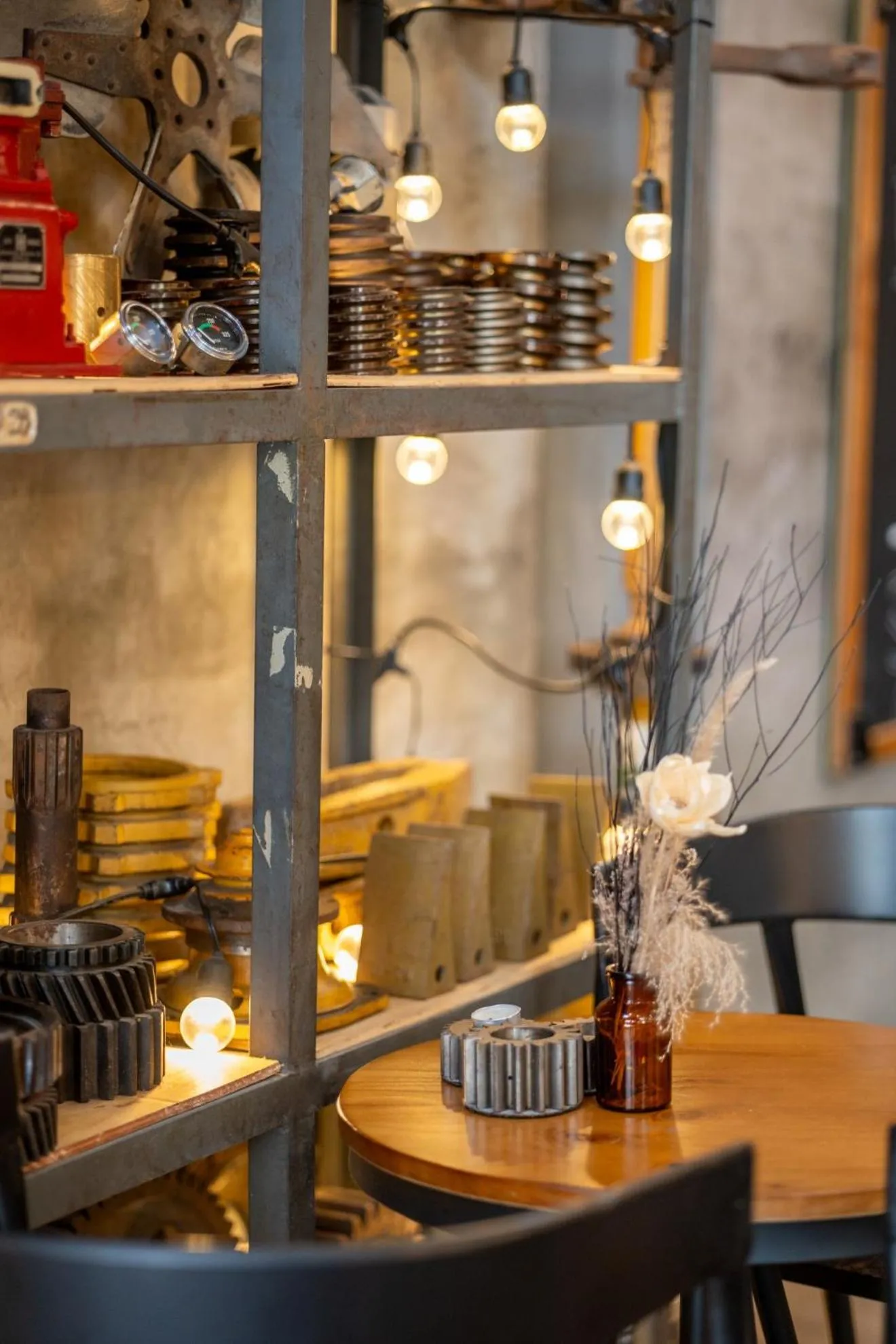 Decorative detail in House of Machine Boutique Hotel