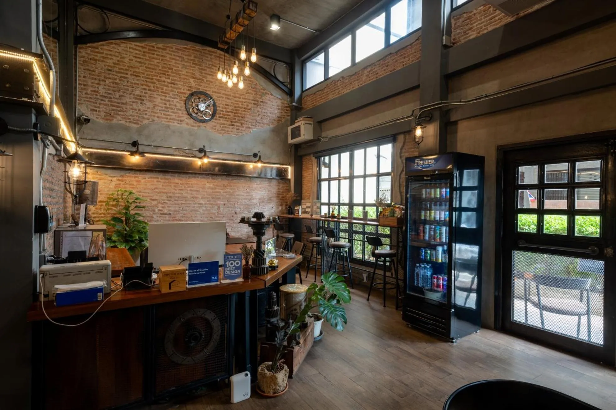 Lobby or reception in House of Machine Boutique Hotel