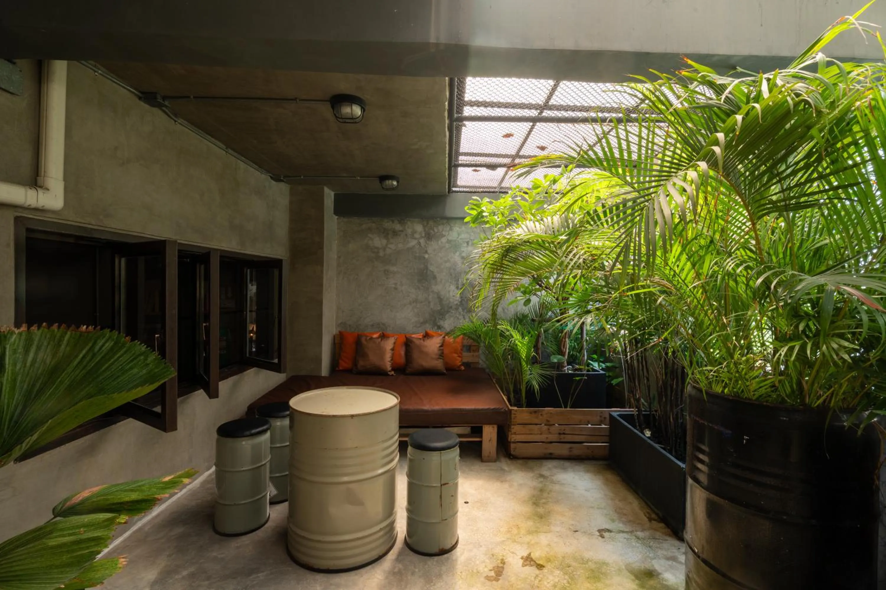 Garden in House of Machine Boutique Hotel