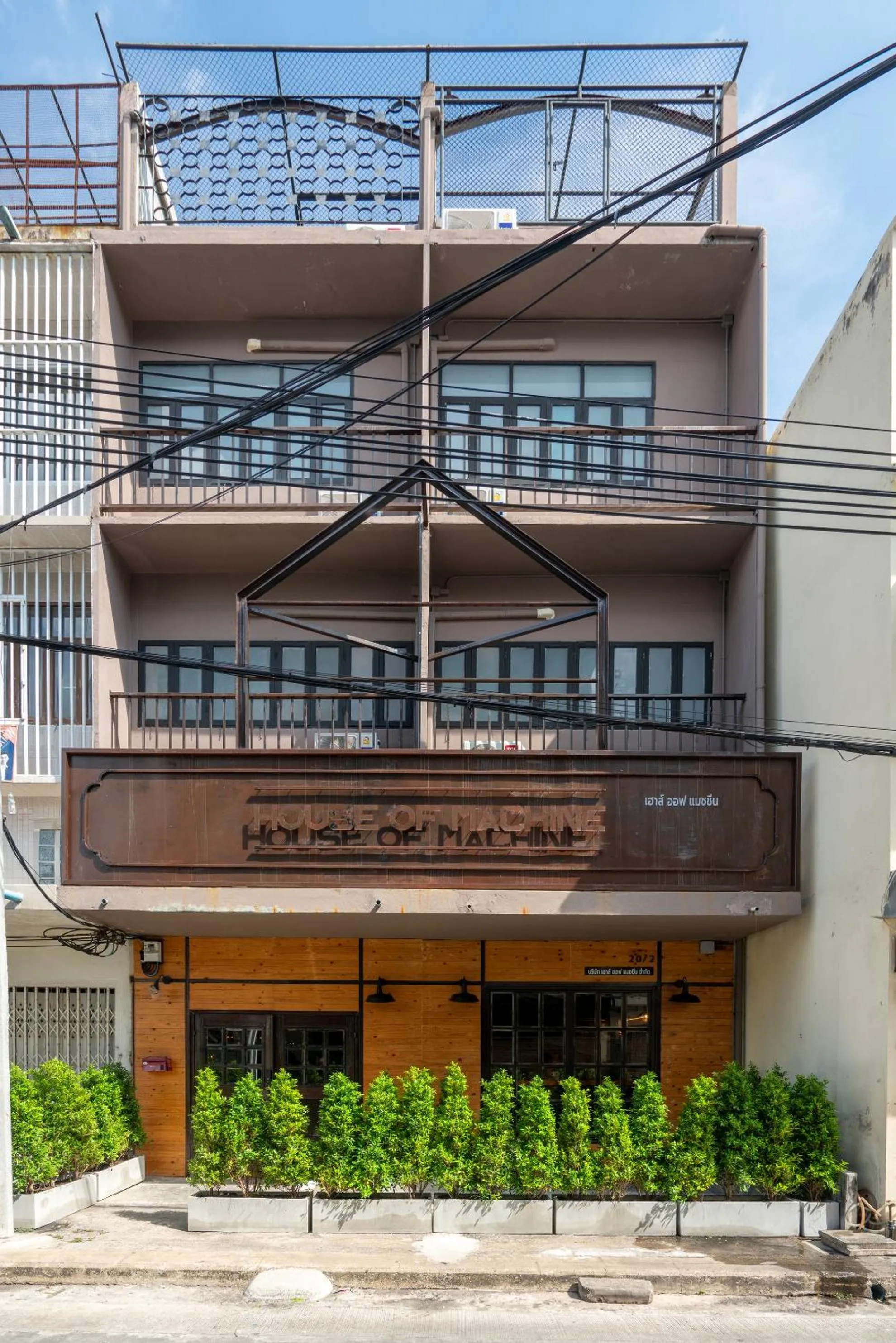 Property building in House of Machine Boutique Hotel