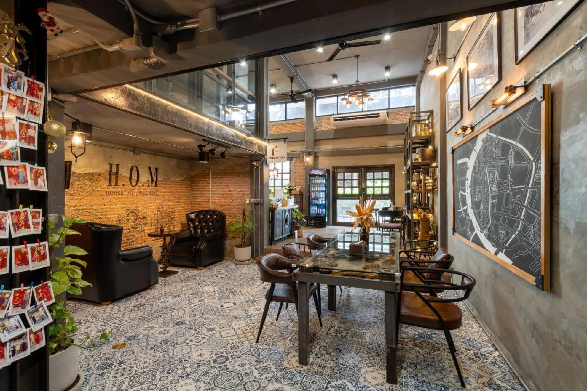 Lobby or reception in House of Machine Boutique Hotel