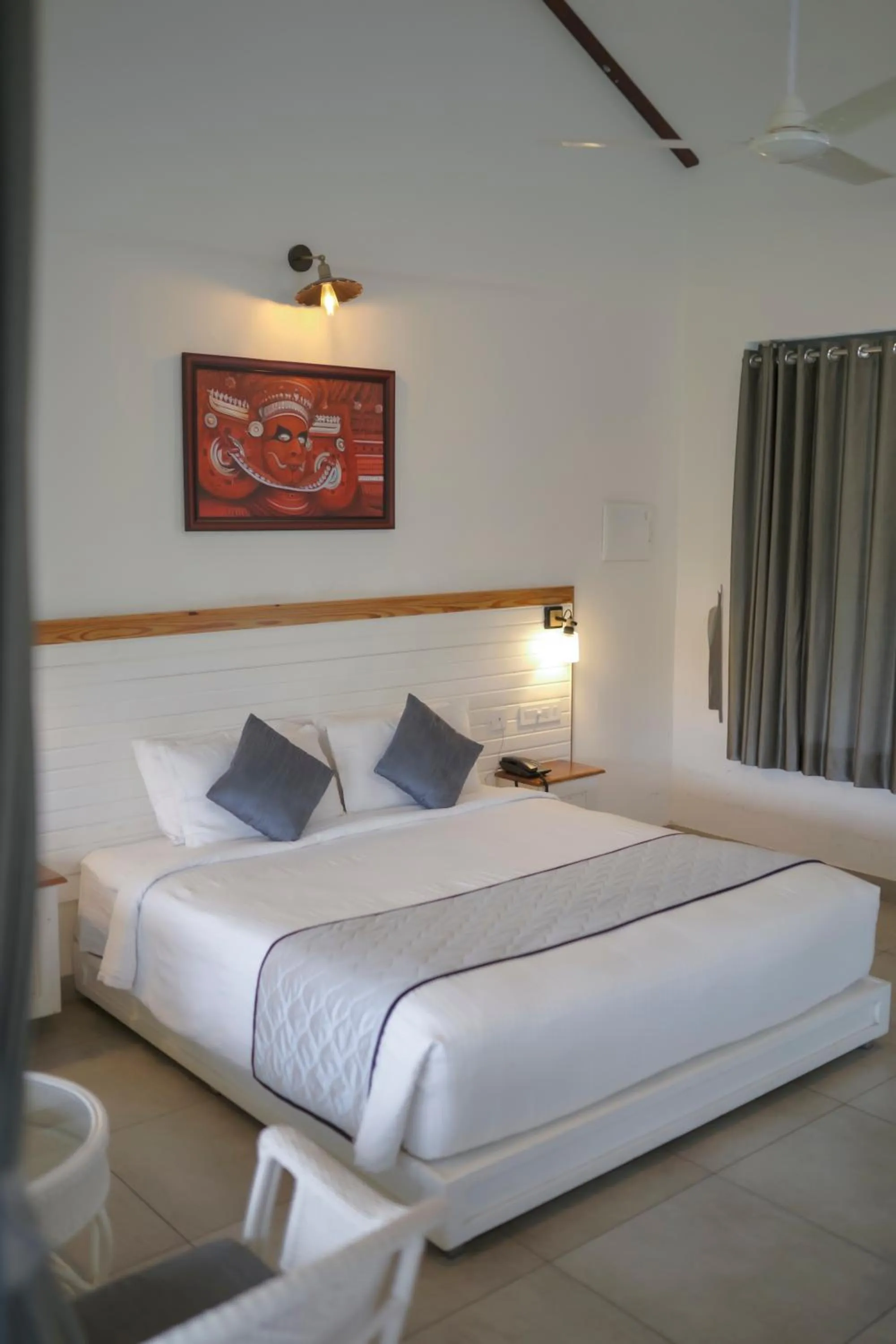 Bed in PEKOE Plantation Cottages by LexStays