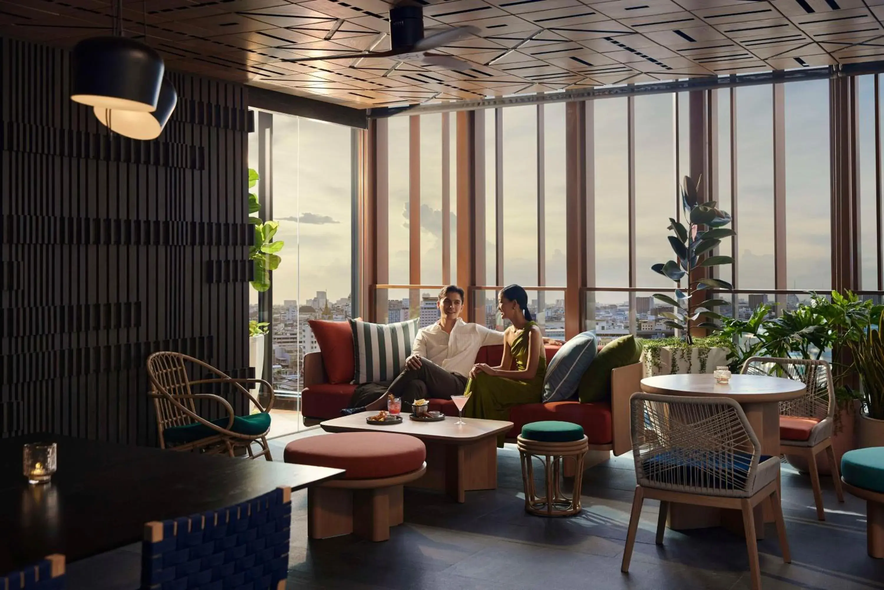 Lounge or bar in dusitD2 Samyan Bangkok Lounge or bar in dusitD2 Samyan Bangkok