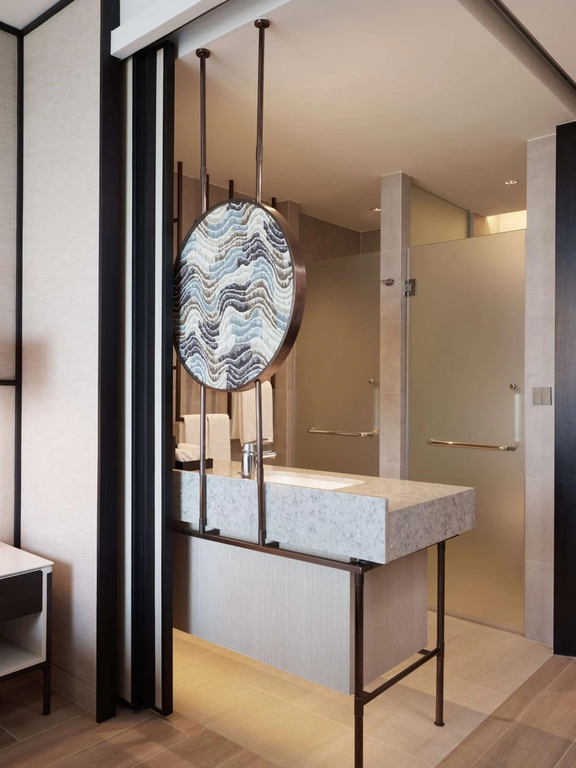 Bathroom in dusitD2 Samyan Bangkok