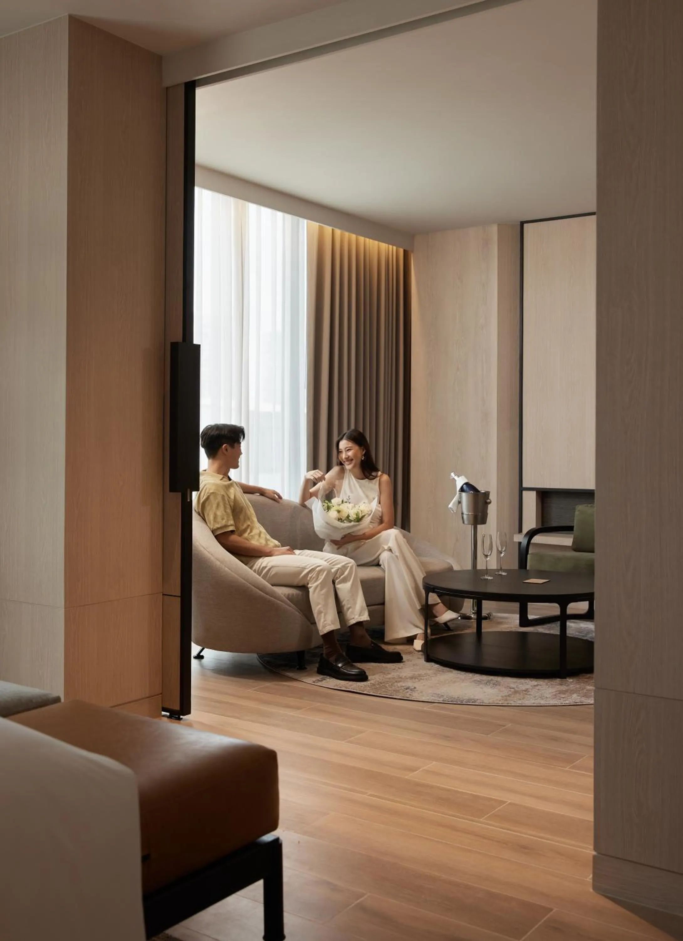 Living room in dusitD2 Samyan Bangkok