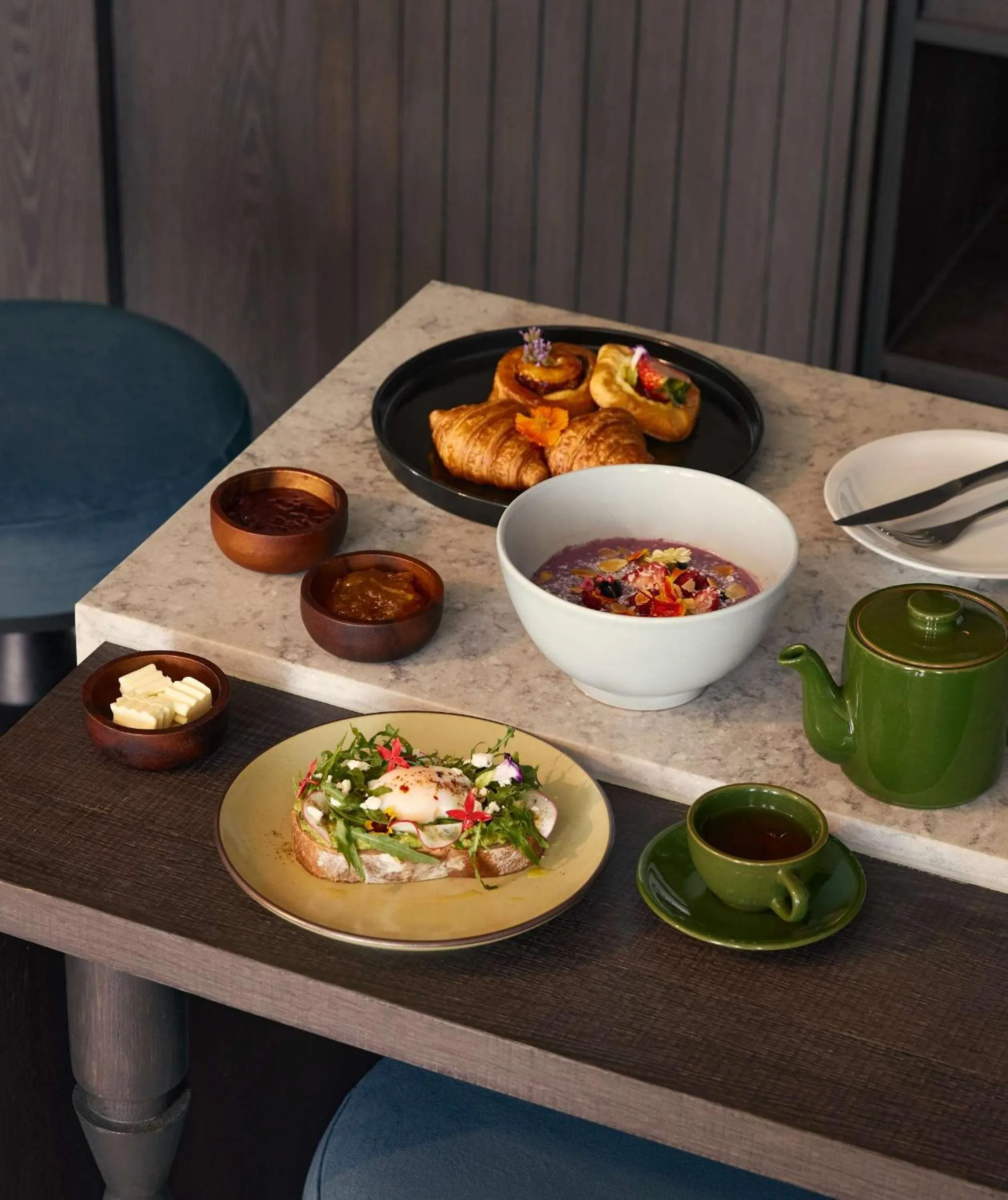 Food and drinks in dusitD2 Samyan Bangkok