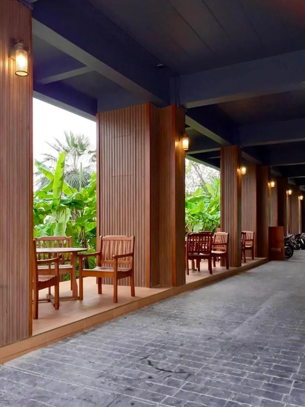 Seating area in The Bedrooms Maeklong and Services Apartment