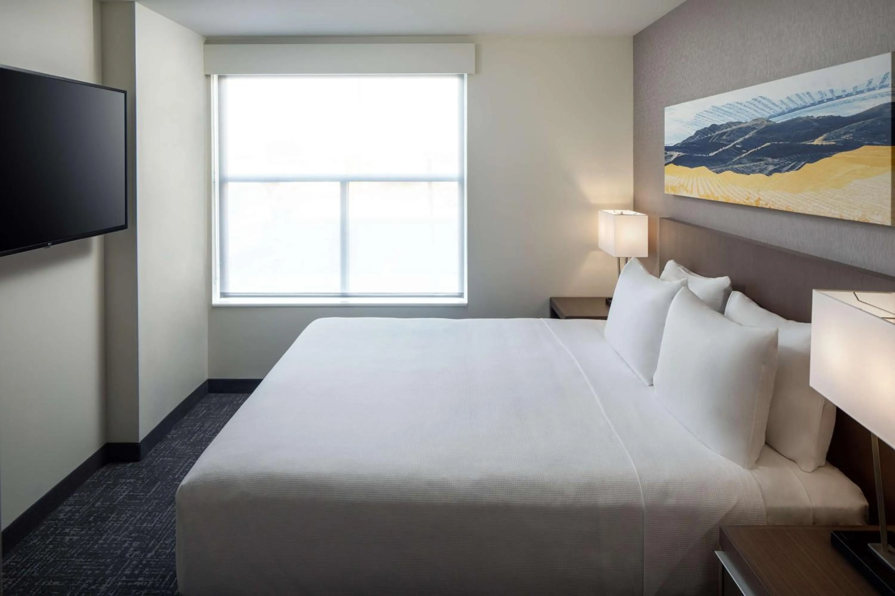 Photo of the whole room, Bed in Hyatt House Vacaville