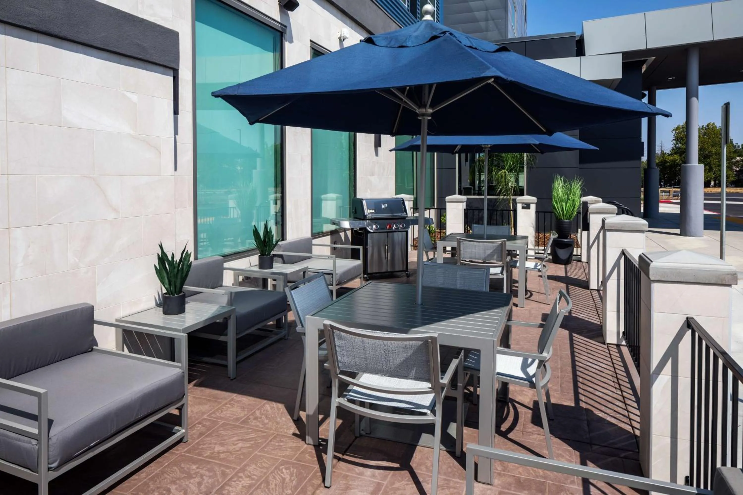 Patio in Hyatt House Vacaville