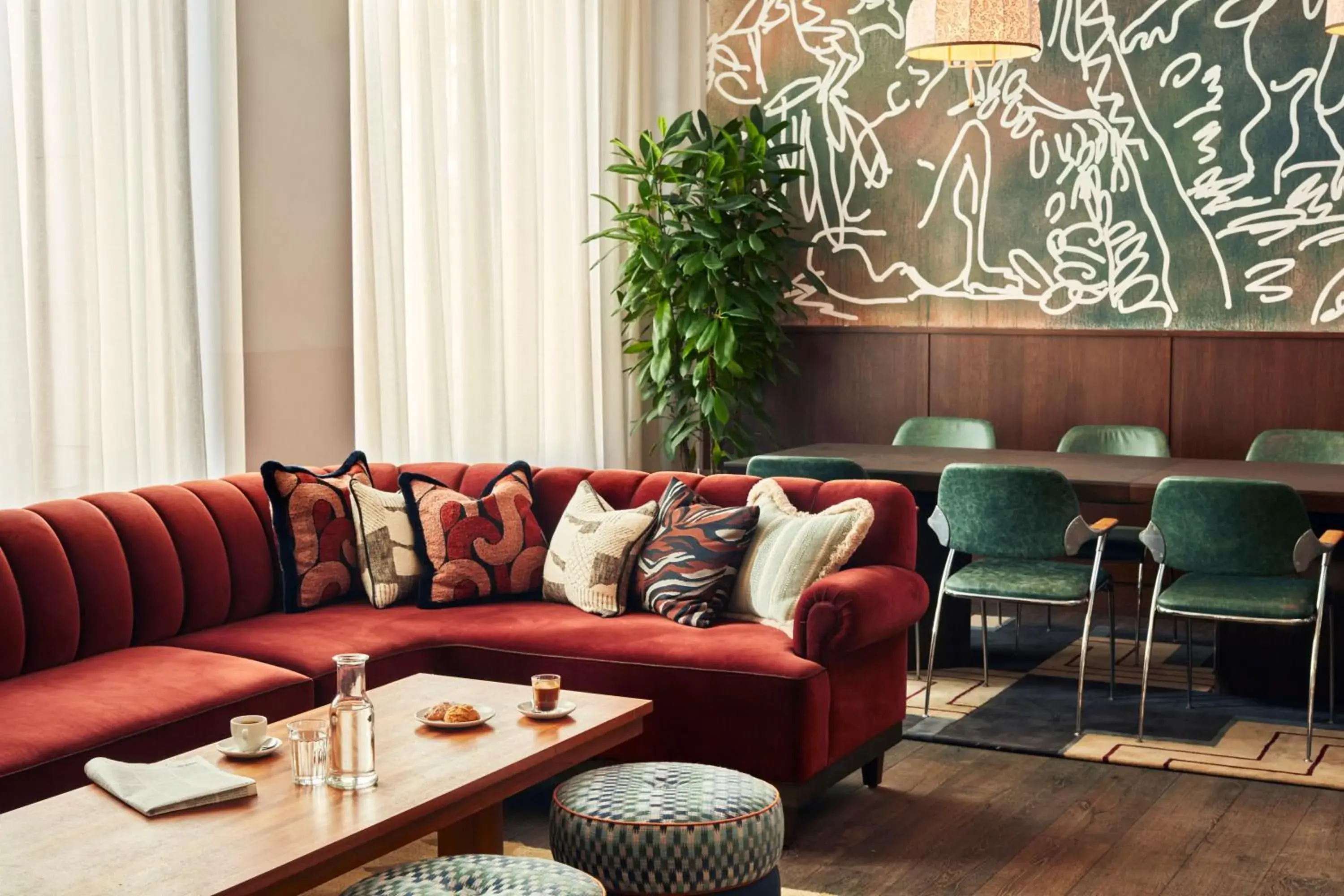 Lobby or reception in The Hoxton, Berlin Lobby or reception in The Hoxton, Berlin