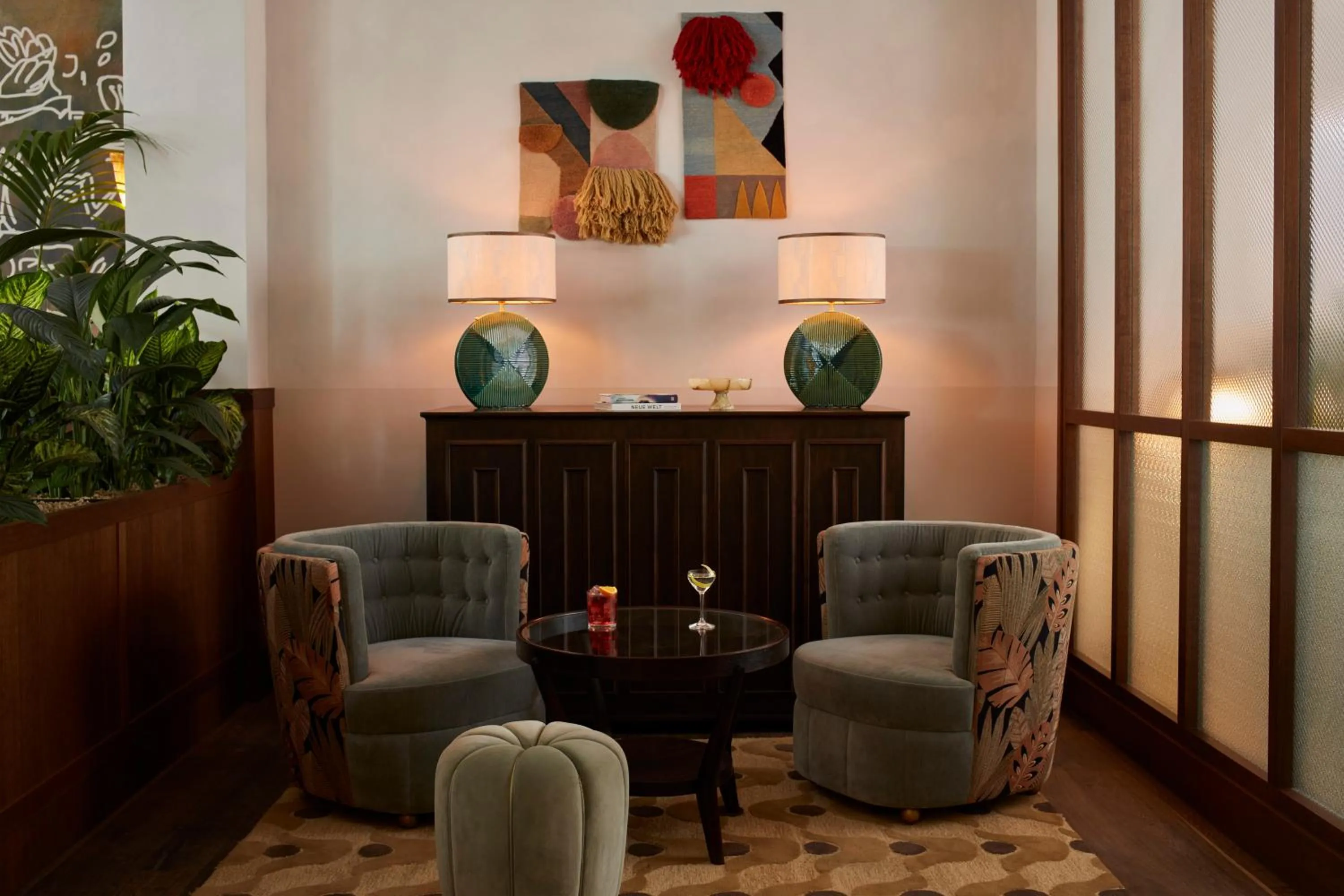 Lobby or reception in The Hoxton, Berlin