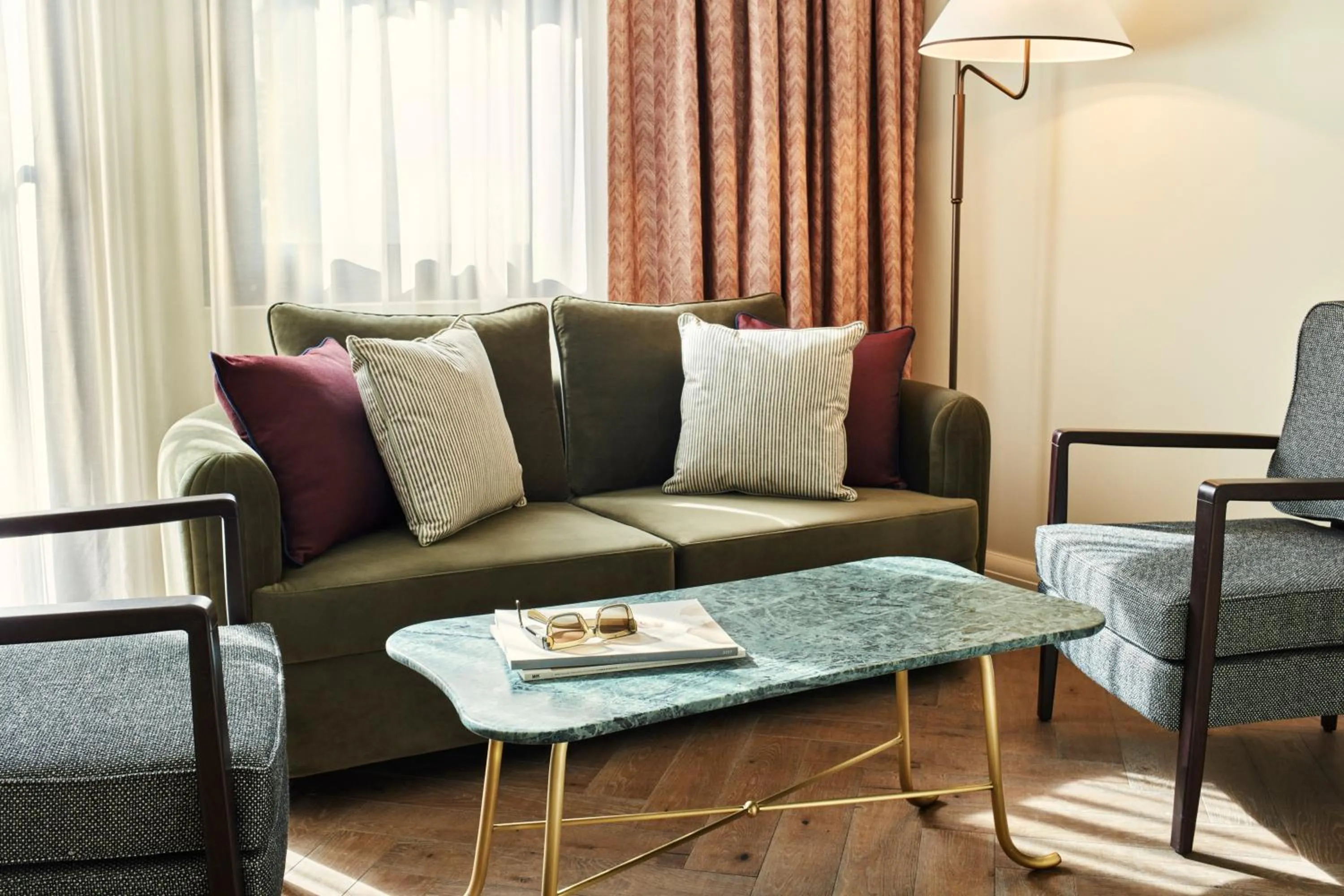 Seating area in The Hoxton, Berlin