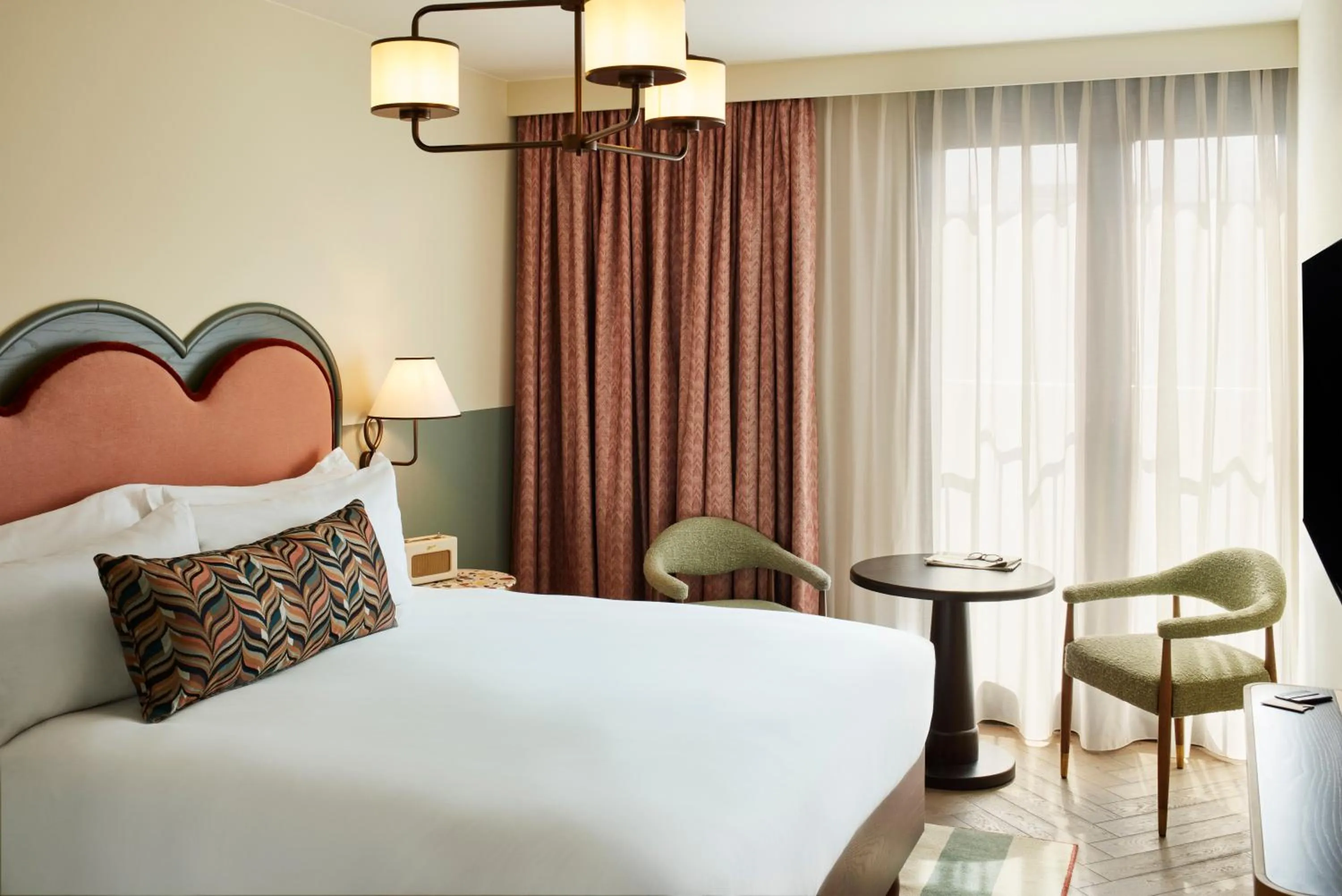 Bedroom, Bed in The Hoxton, Berlin