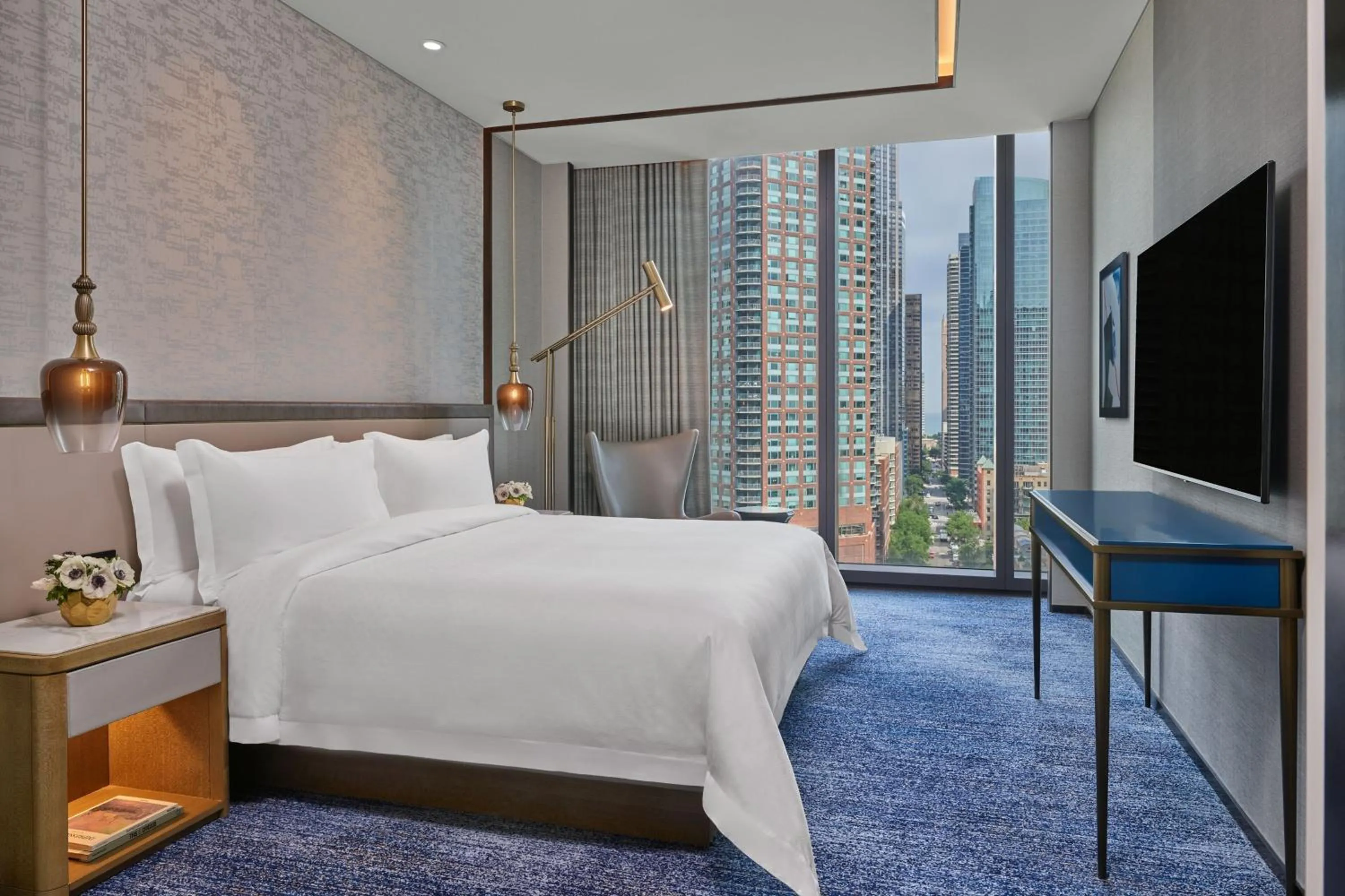 Bedroom, Bed in The St. Regis Chicago