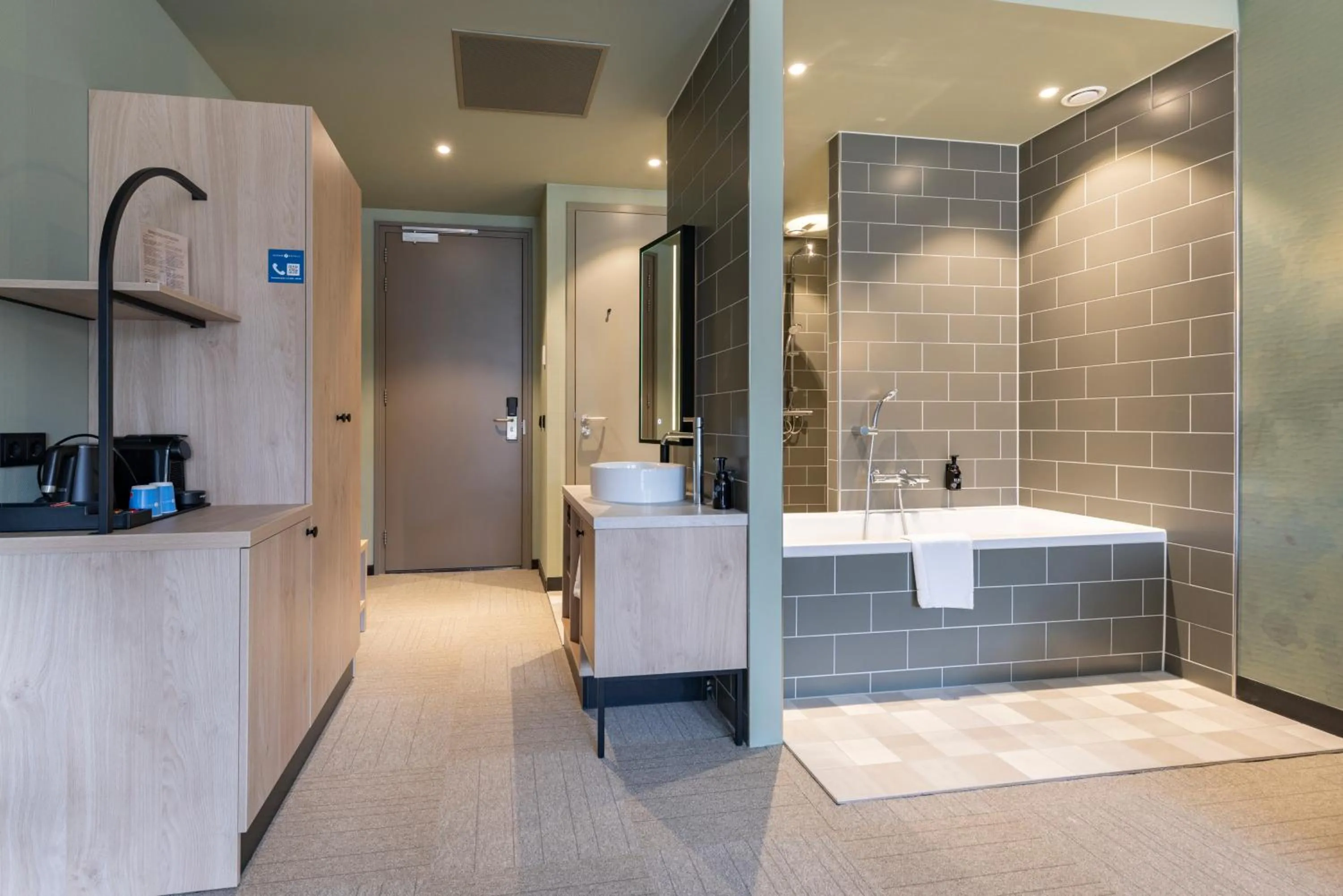 Bathroom in Fletcher Hotel-Restaurant Marknesse