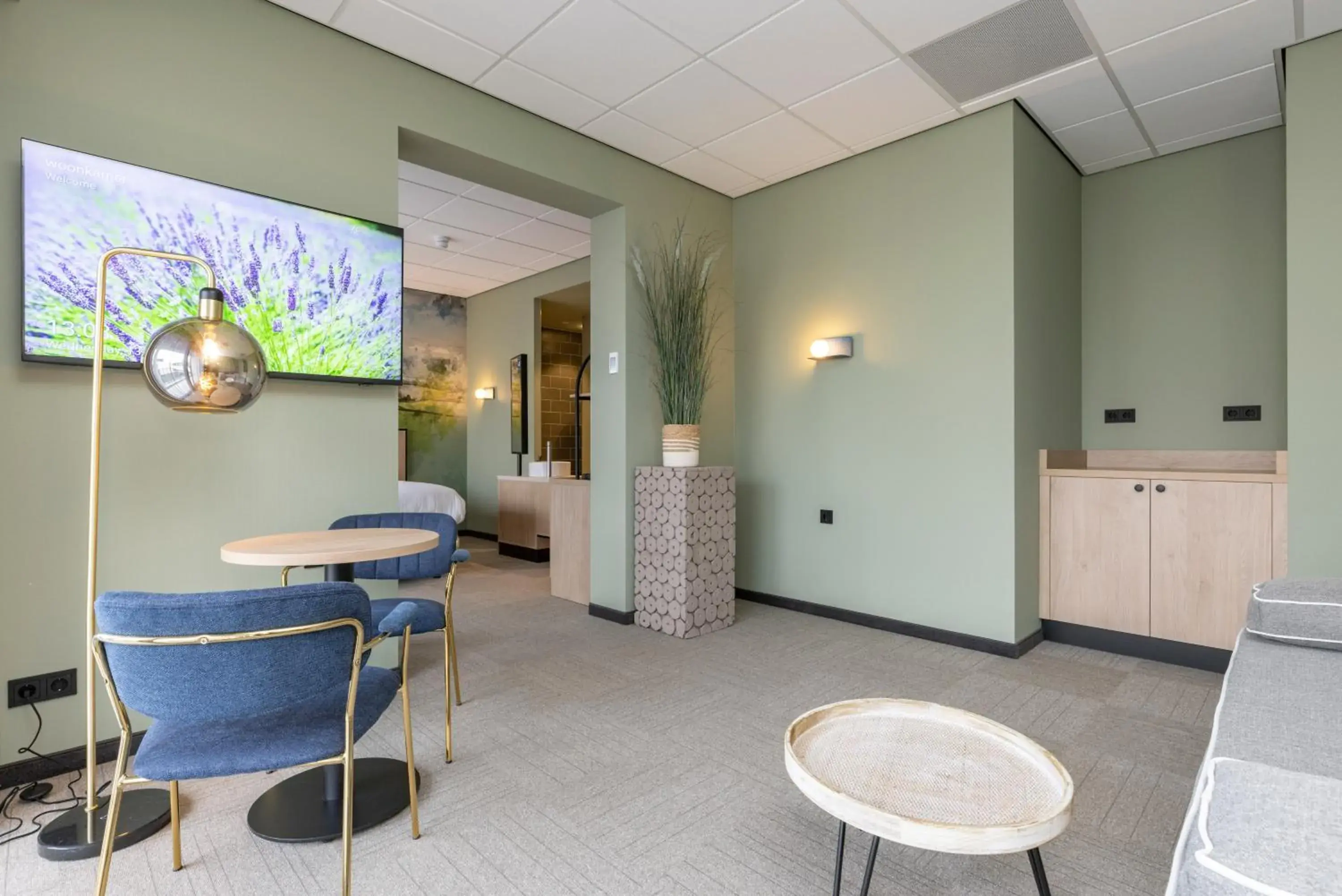 Seating area in Fletcher Hotel-Restaurant Marknesse Seating area in Fletcher Hotel-Restaurant Marknesse