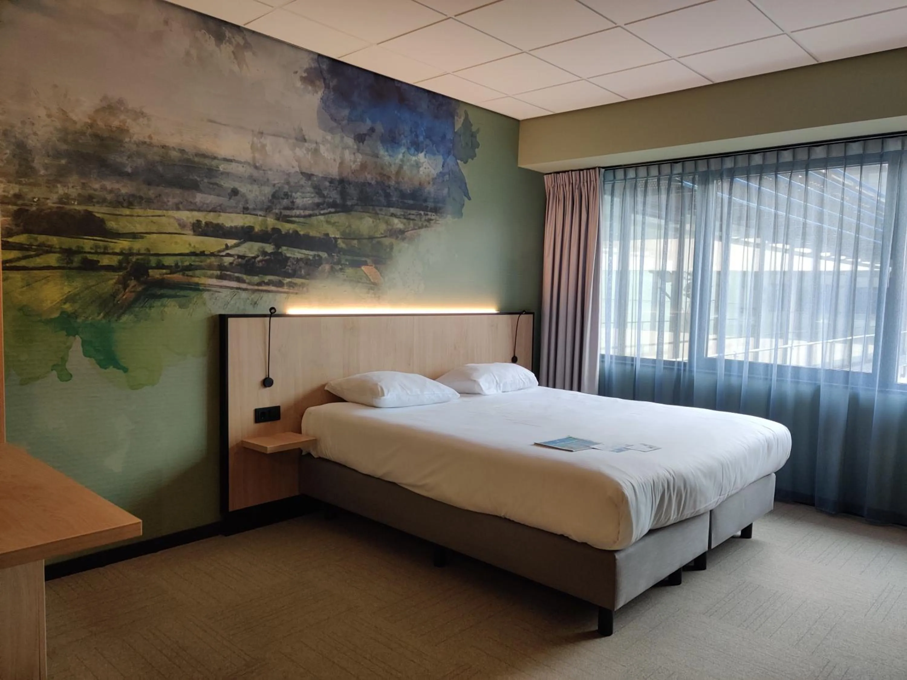 Bed in Fletcher Hotel-Restaurant Marknesse