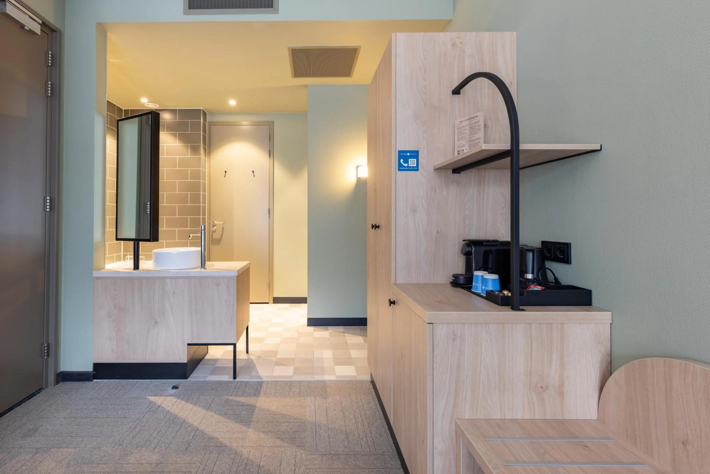 Coffee/tea facilities in Fletcher Hotel-Restaurant Marknesse