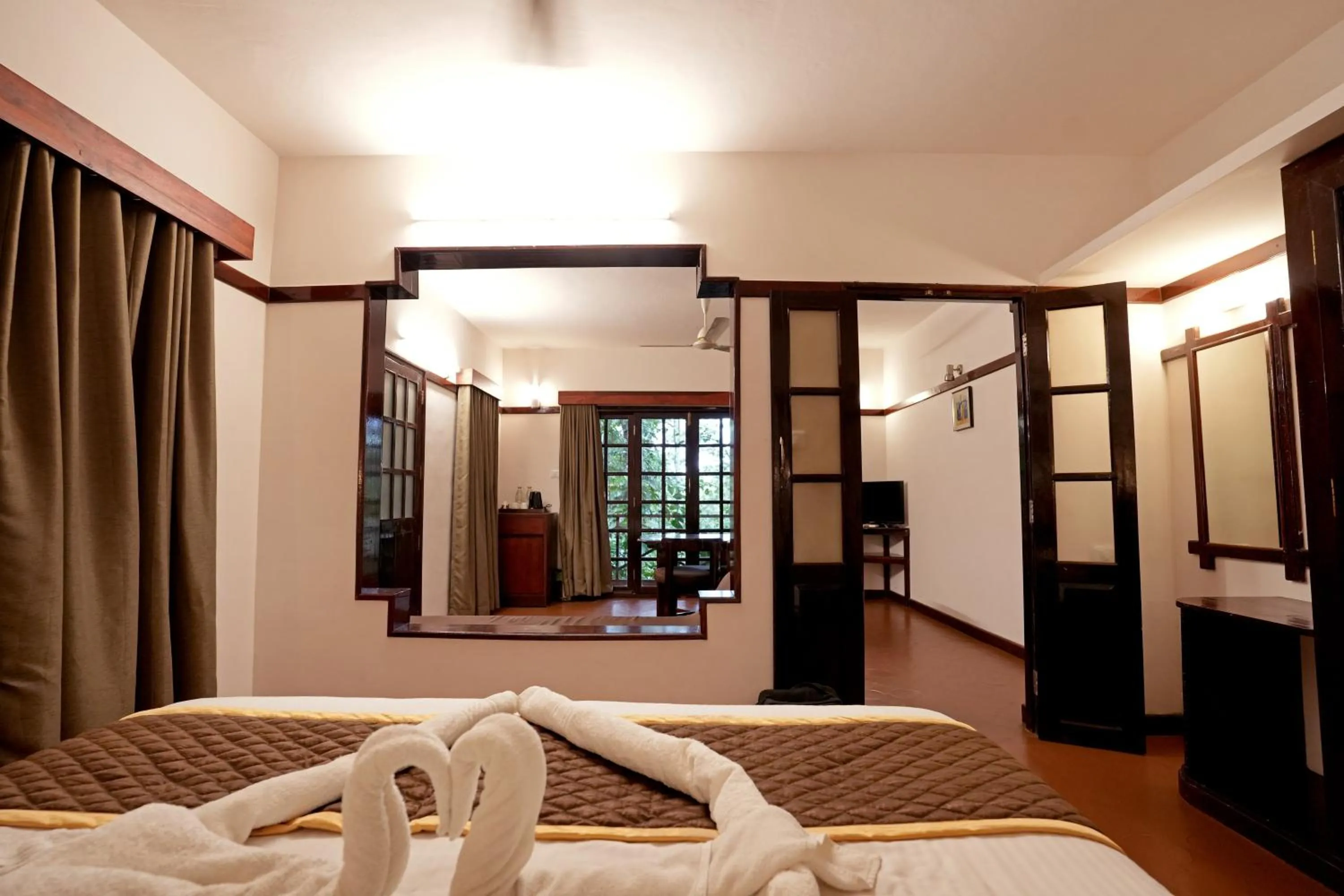 Bed in Coffee Acres Resort