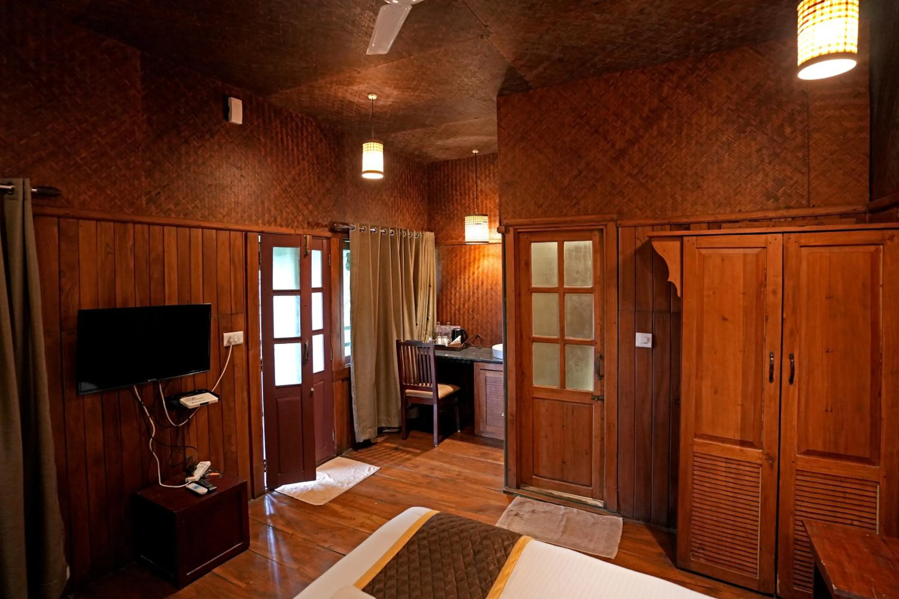 Bed in Coffee Acres Resort