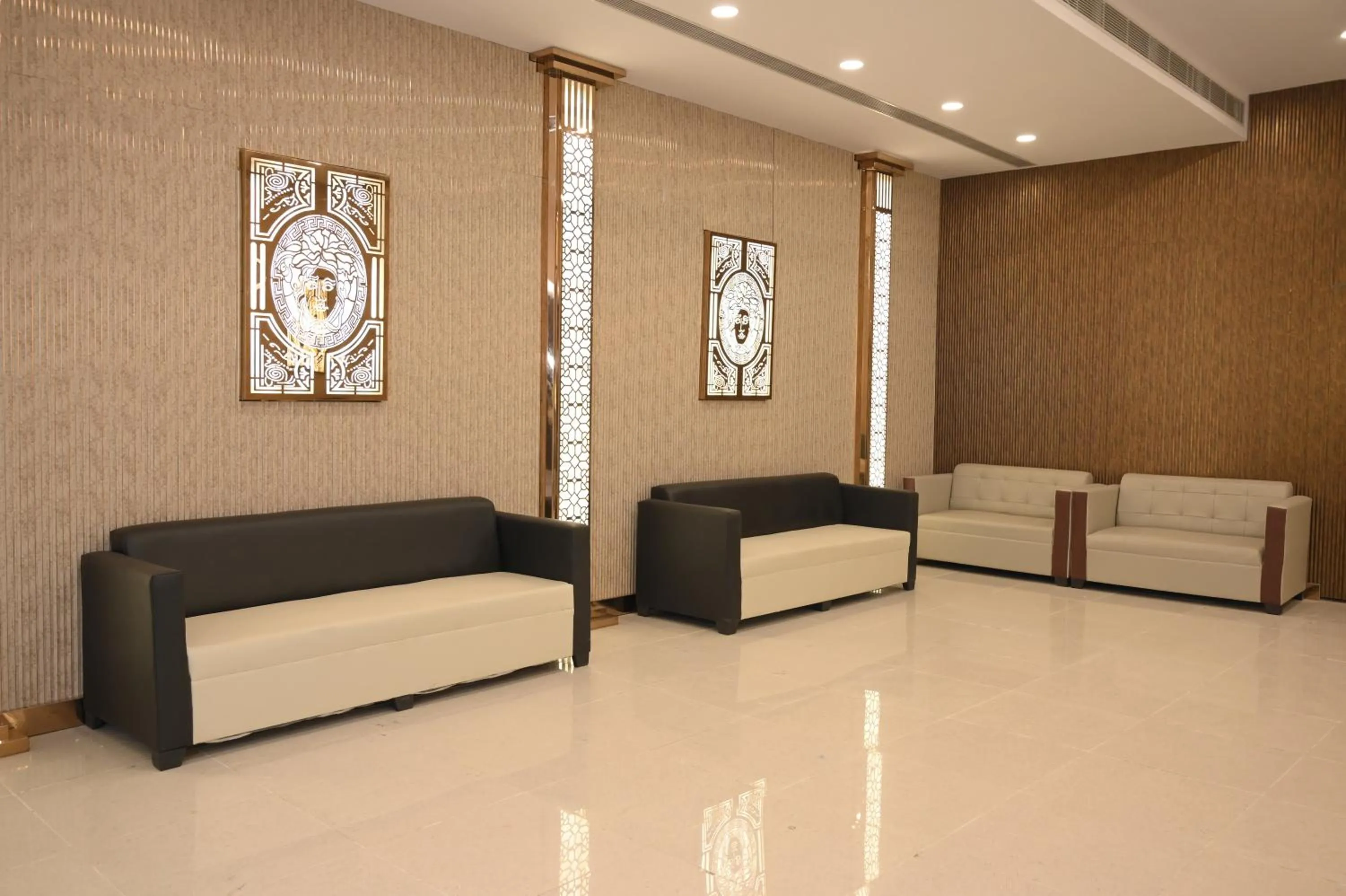 Seating area in Ayaan Residency