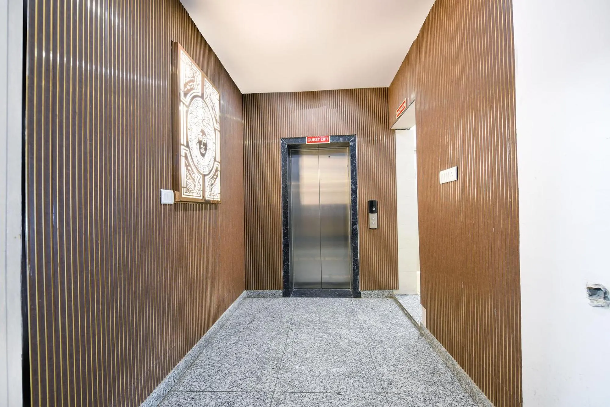 elevator in Ayaan Residency