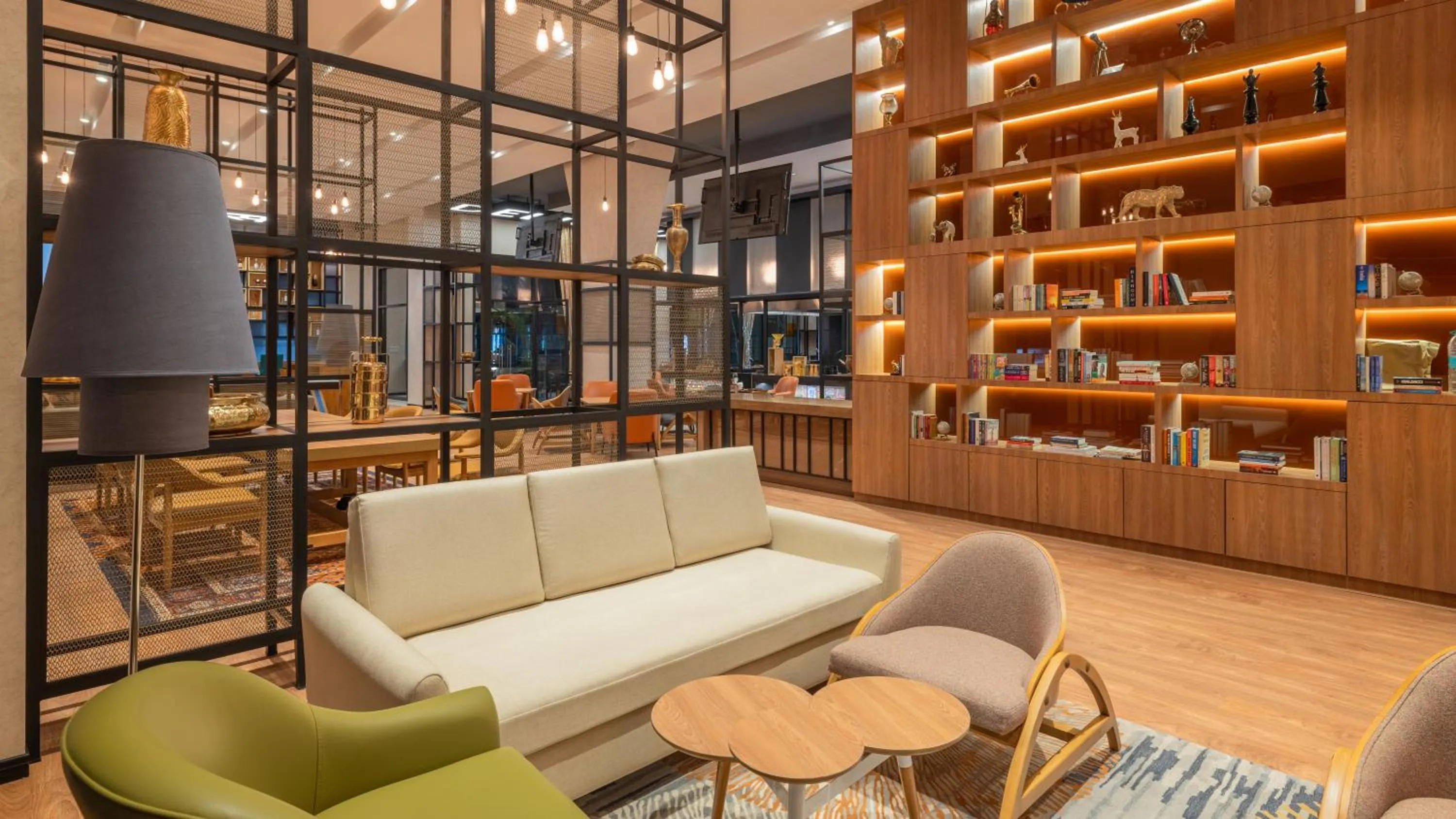 Communal lounge/ TV room in ibis Thane - An Accor Brand