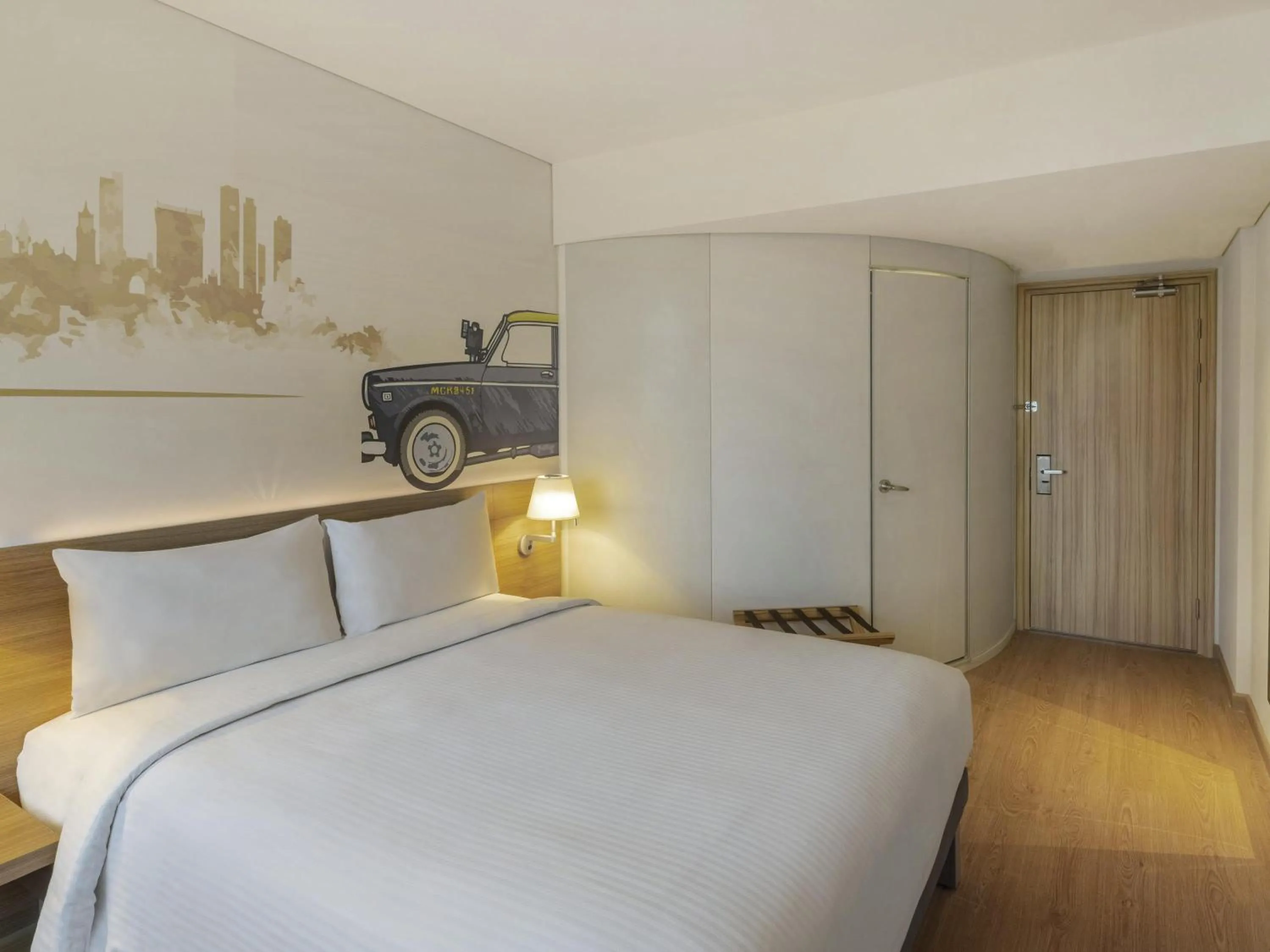 Bedroom, Bed in ibis Thane - An Accor Brand