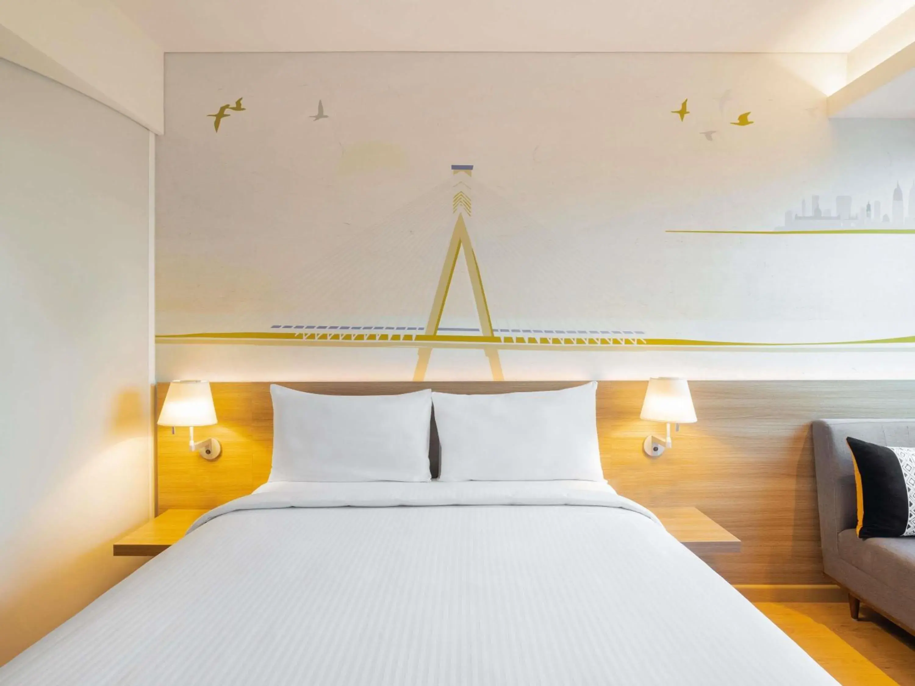 Deluxe Twin Room with City View - High Floor in ibis Thane - An Accor Brand Deluxe Twin Room with City View - High Floor in ibis Thane - An Accor Brand