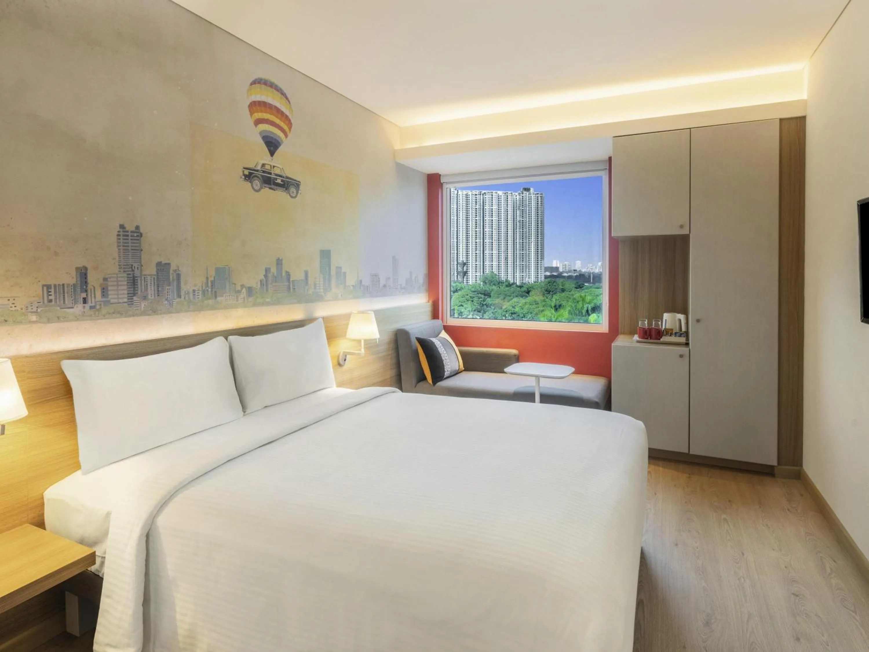 Bedroom, Bed in ibis Thane - An Accor Brand