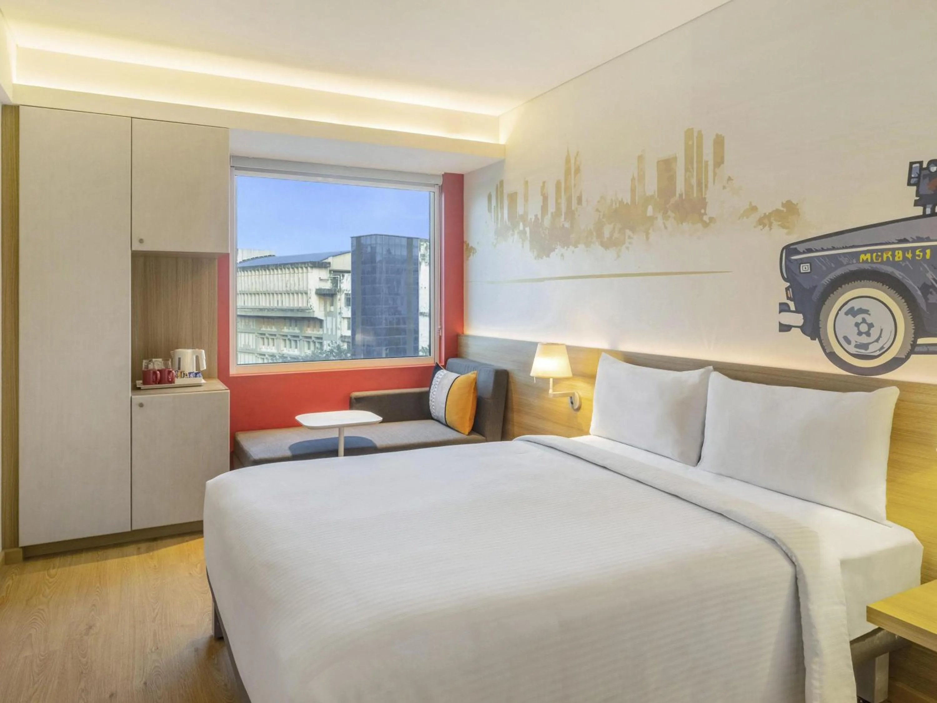 Bedroom, Bed in ibis Thane - An Accor Brand