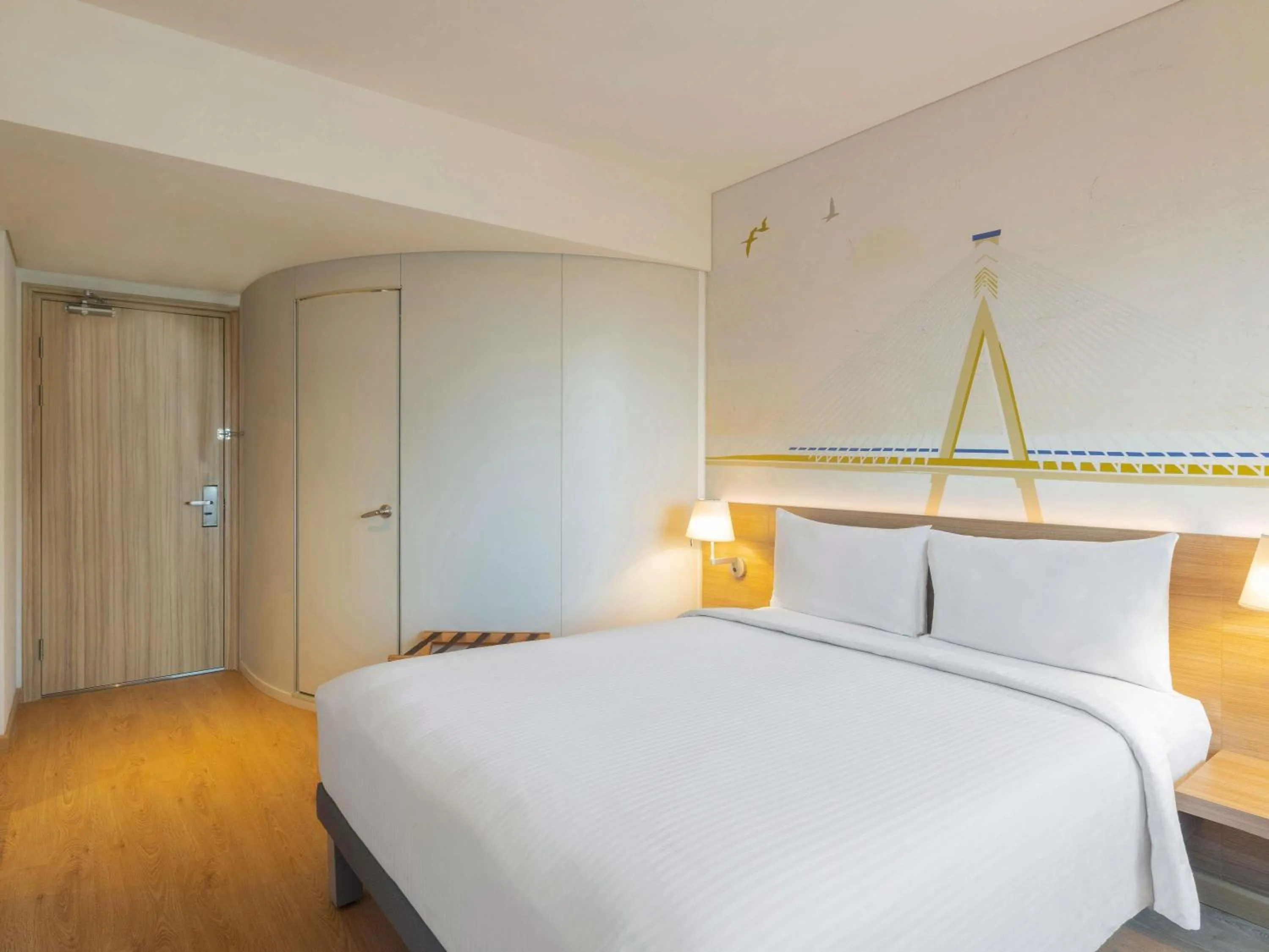 Bedroom, Bed in ibis Thane - An Accor Brand