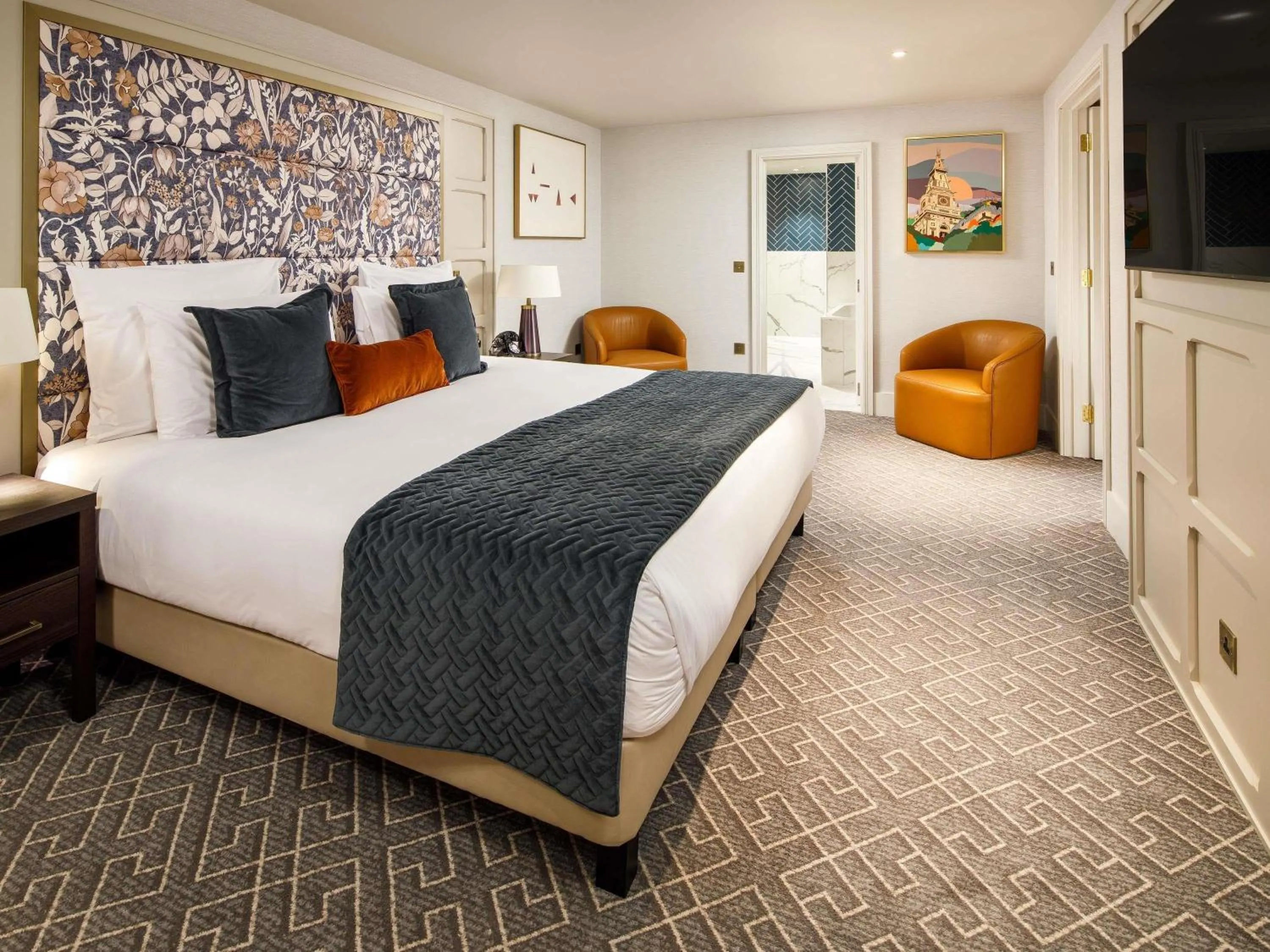 Bedroom, Bed in The Municipal Hotel Liverpool - MGallery