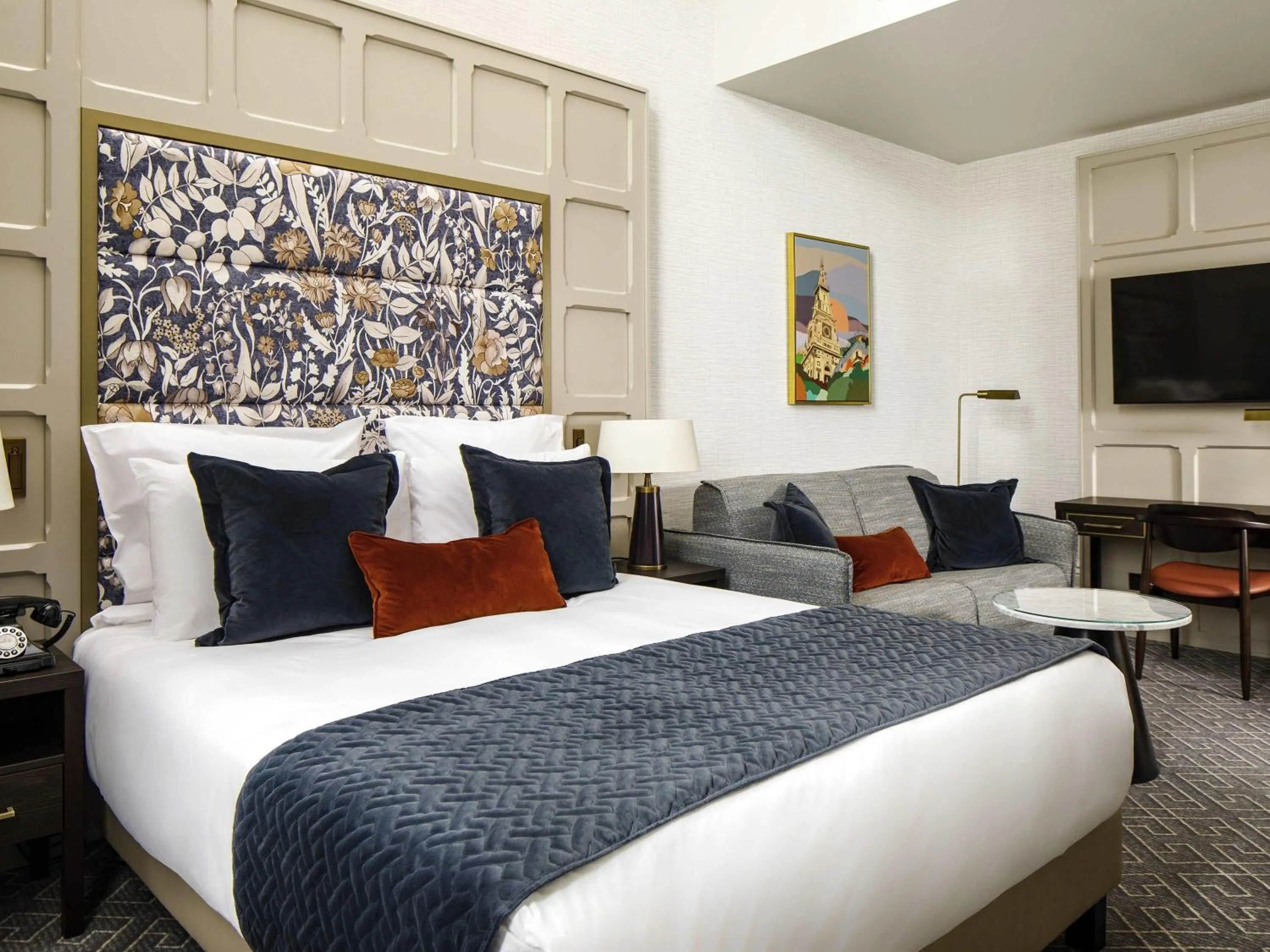 Bedroom, Bed in The Municipal Hotel Liverpool - MGallery