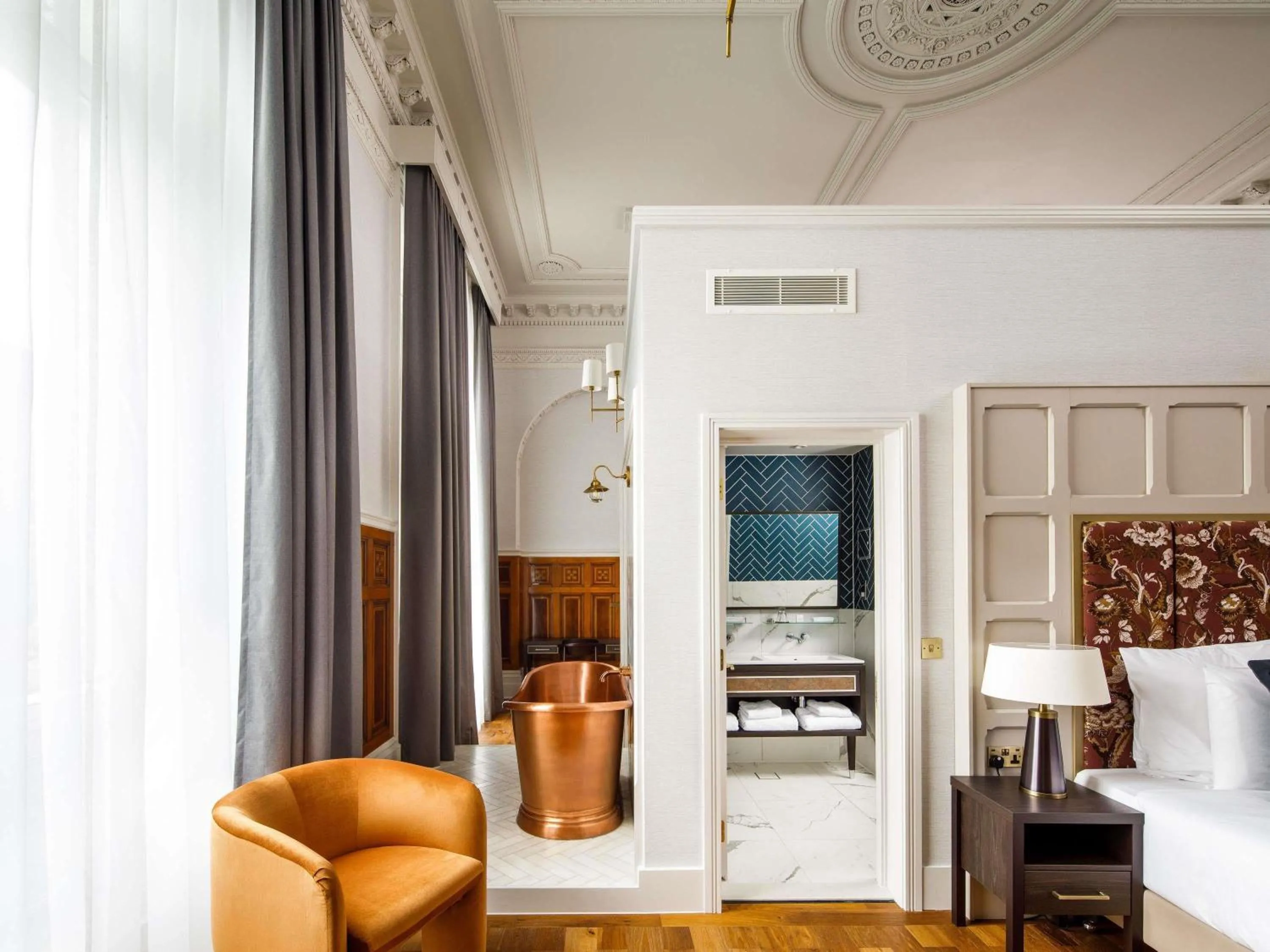 Photo of the whole room, Bed in The Municipal Hotel Liverpool - MGallery