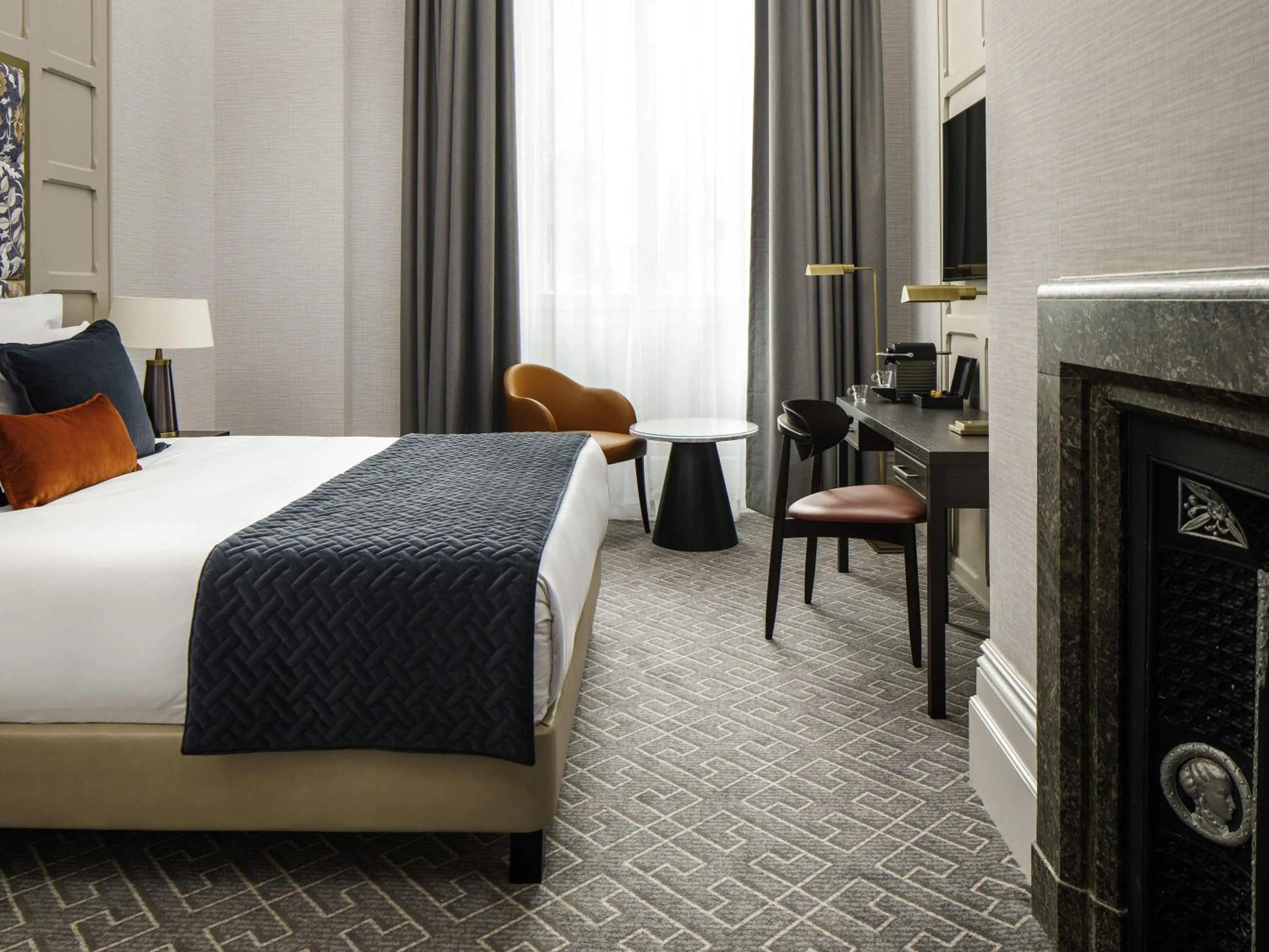 Bedroom, Bed in The Municipal Hotel Liverpool - MGallery