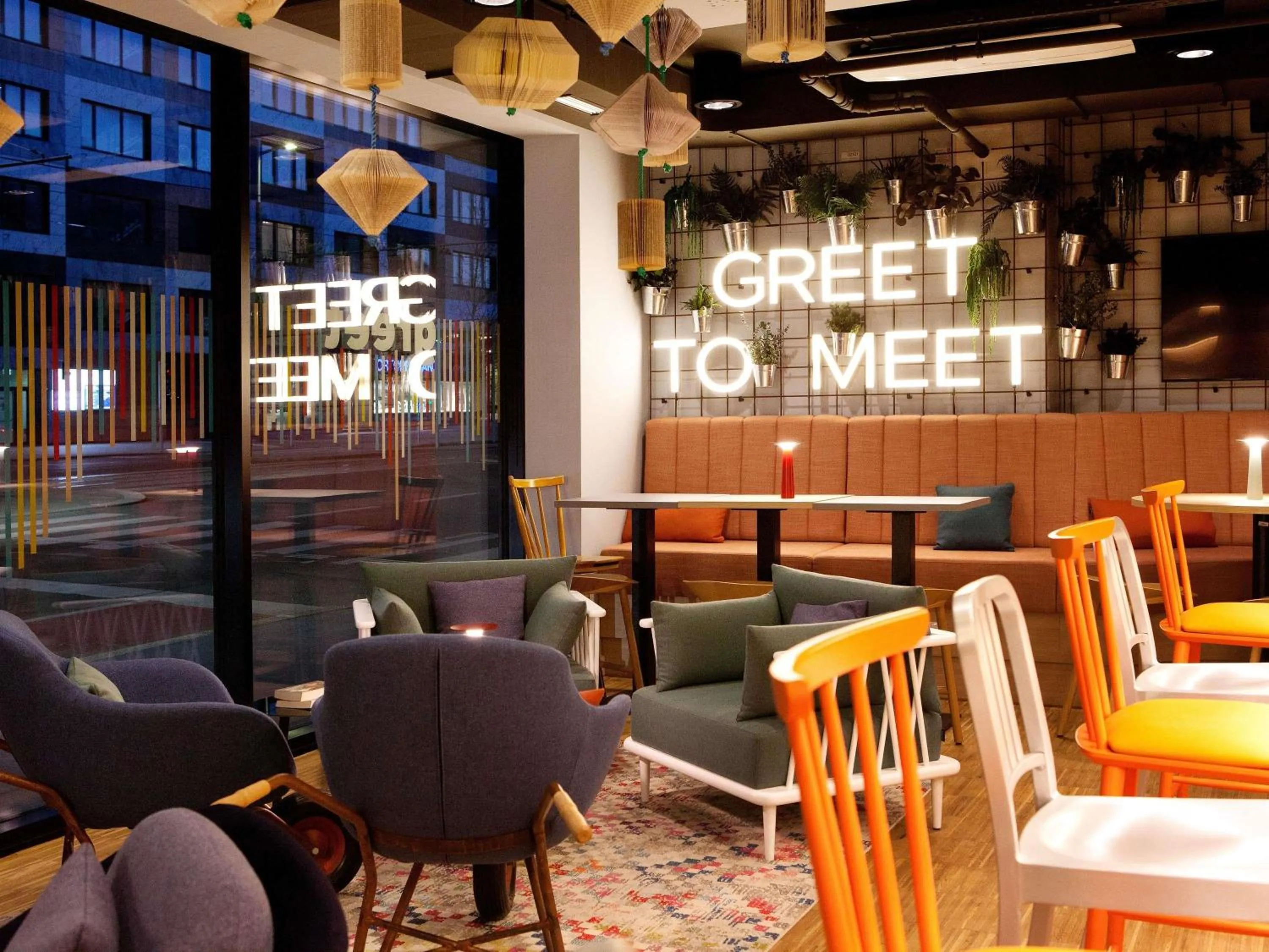 Living room in greet Wien City Nord