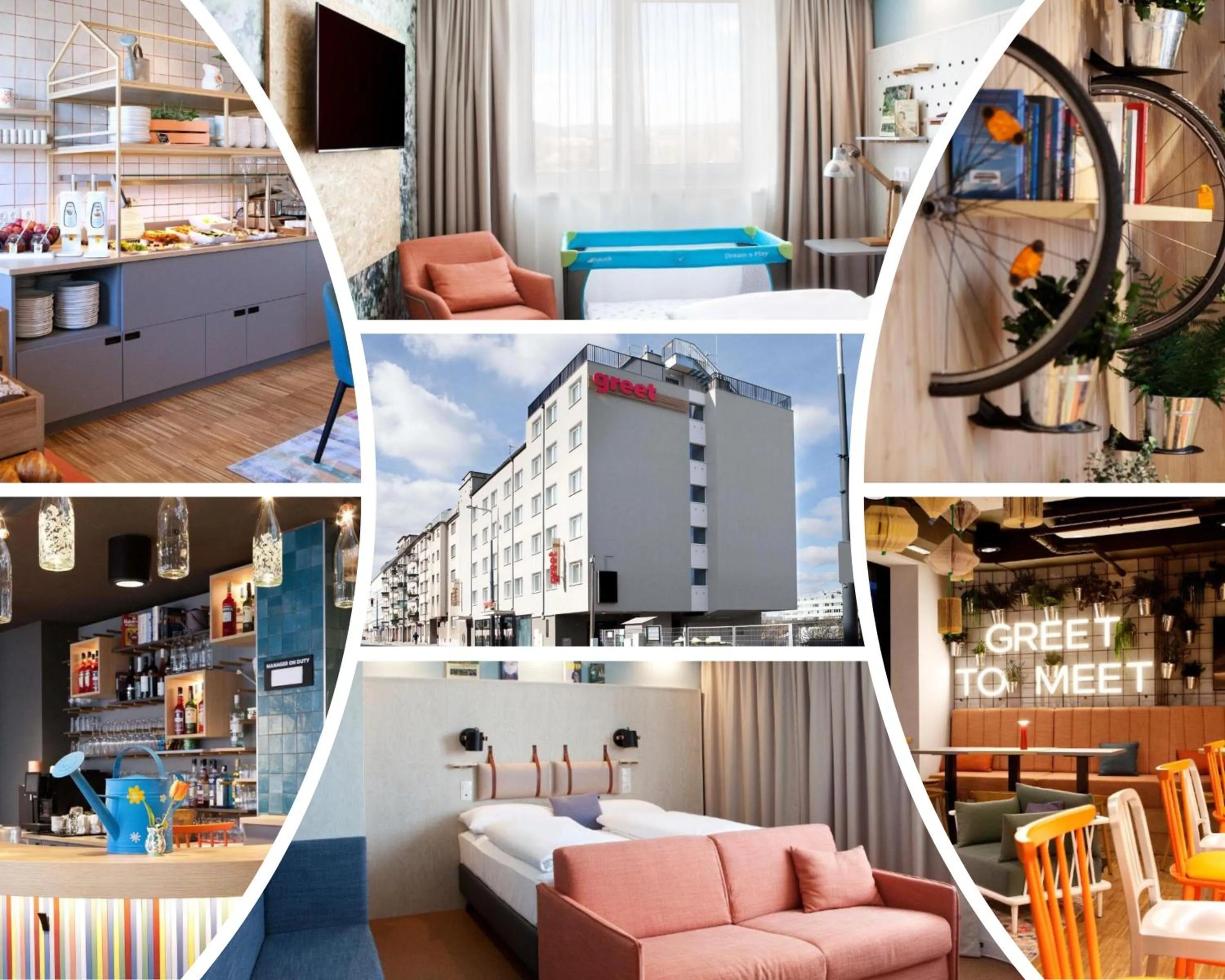 Property building in greet Wien City Nord