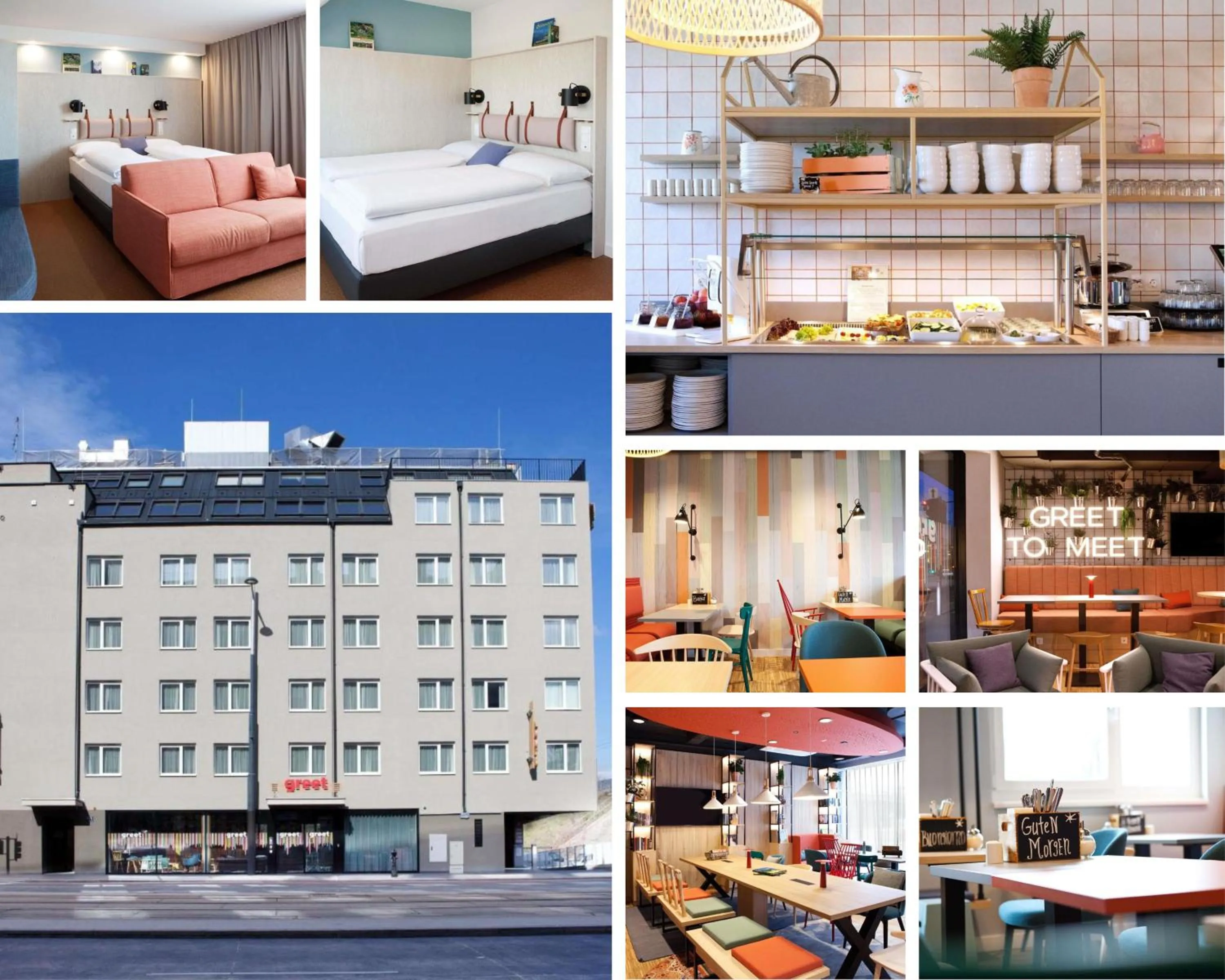 Property building in greet Wien City Nord