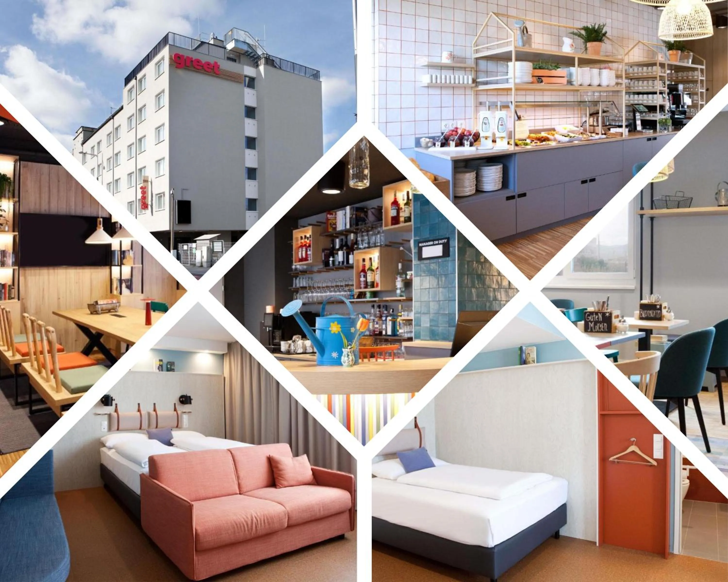 Property building in greet Wien City Nord