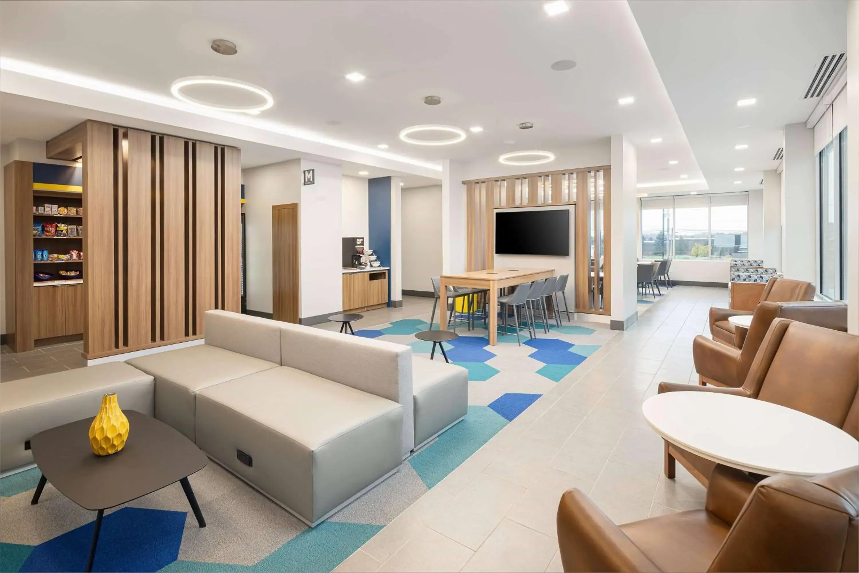 Lobby or reception in Microtel Inn & Suites by Wyndham Macedon Lobby or reception in Microtel Inn & Suites by Wyndham Macedon