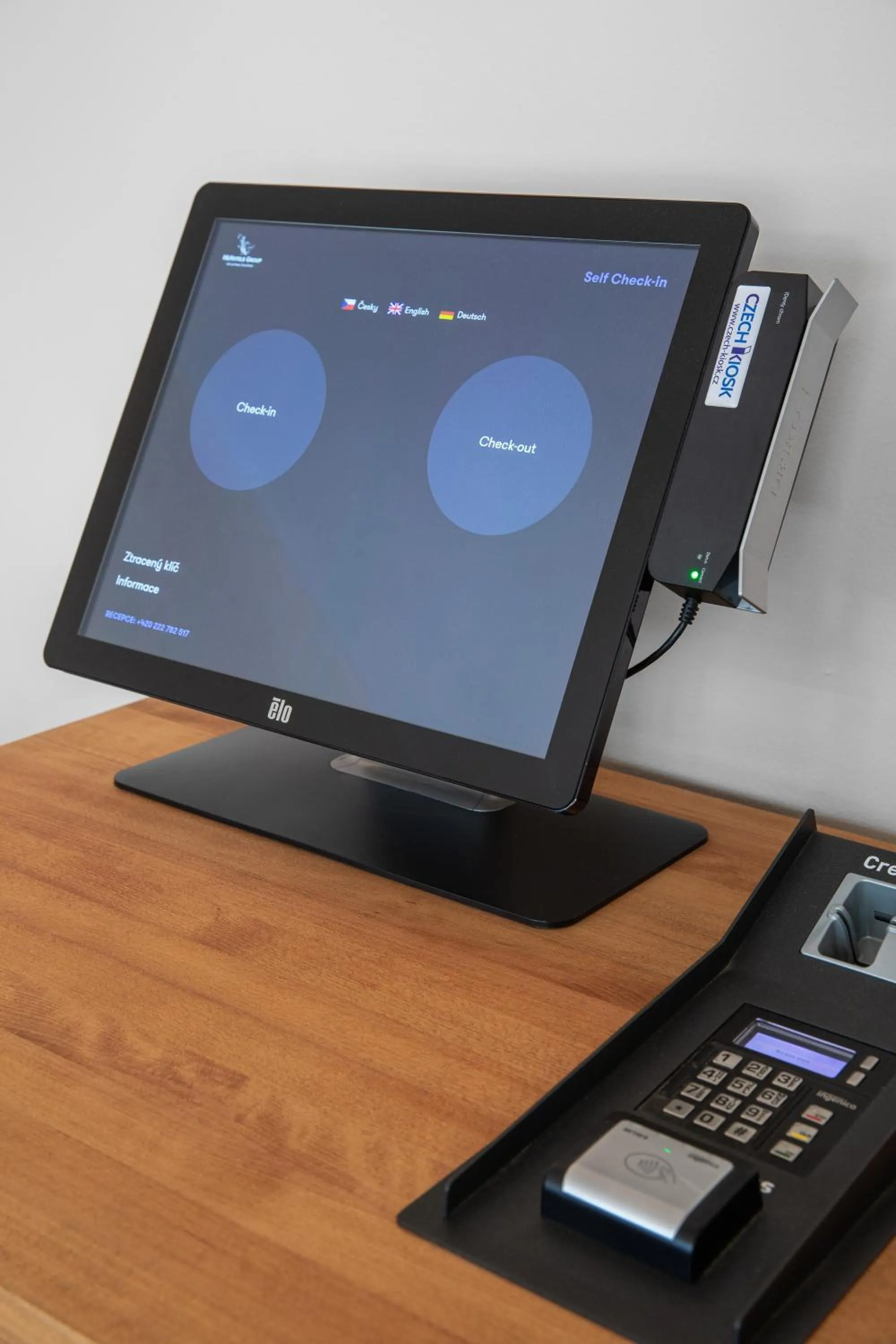 Lobby or reception in Hotel Patio Prague