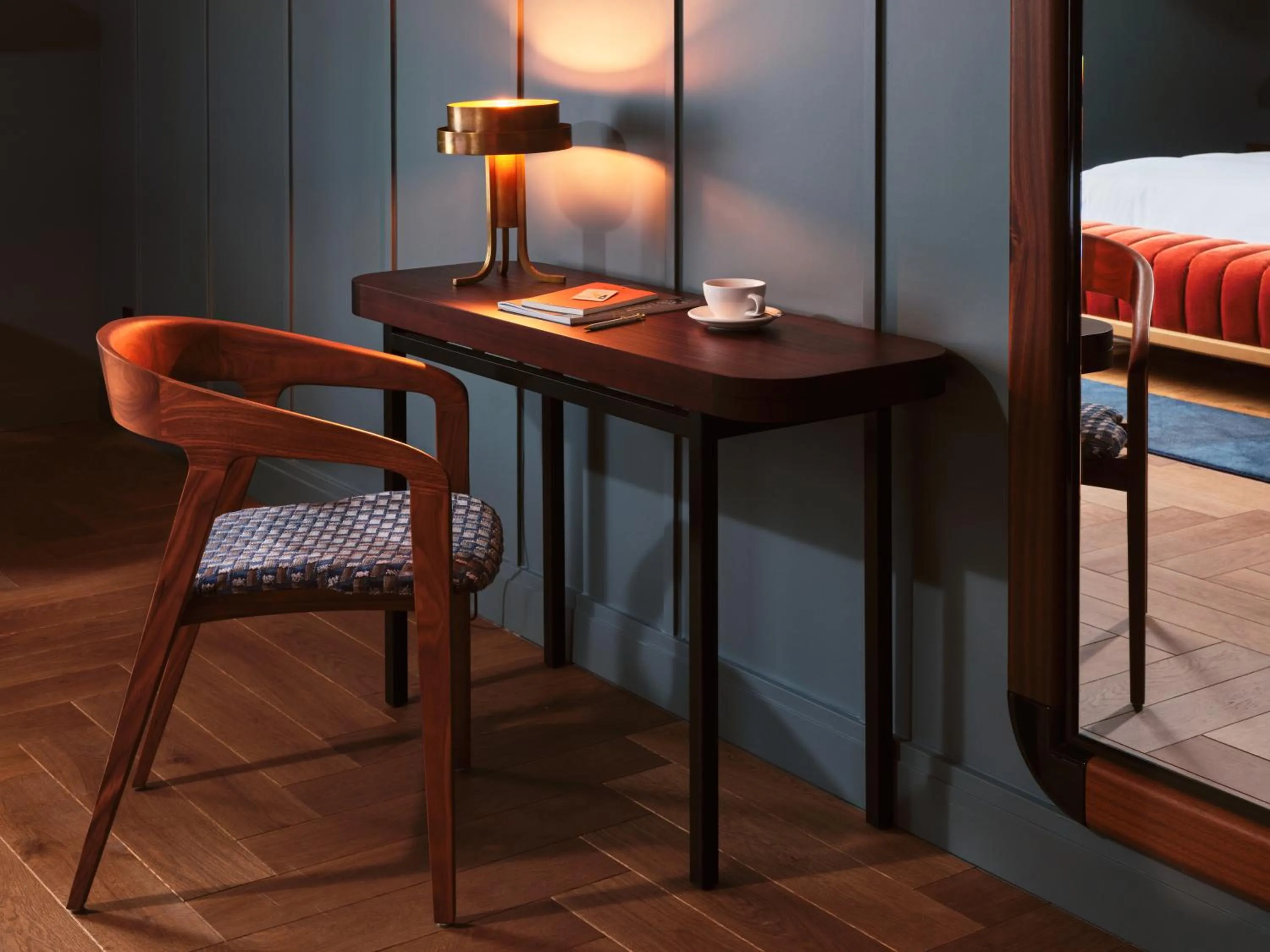 Seating area, Bed in The Hoxton Lloyd Amsterdam City Centre East