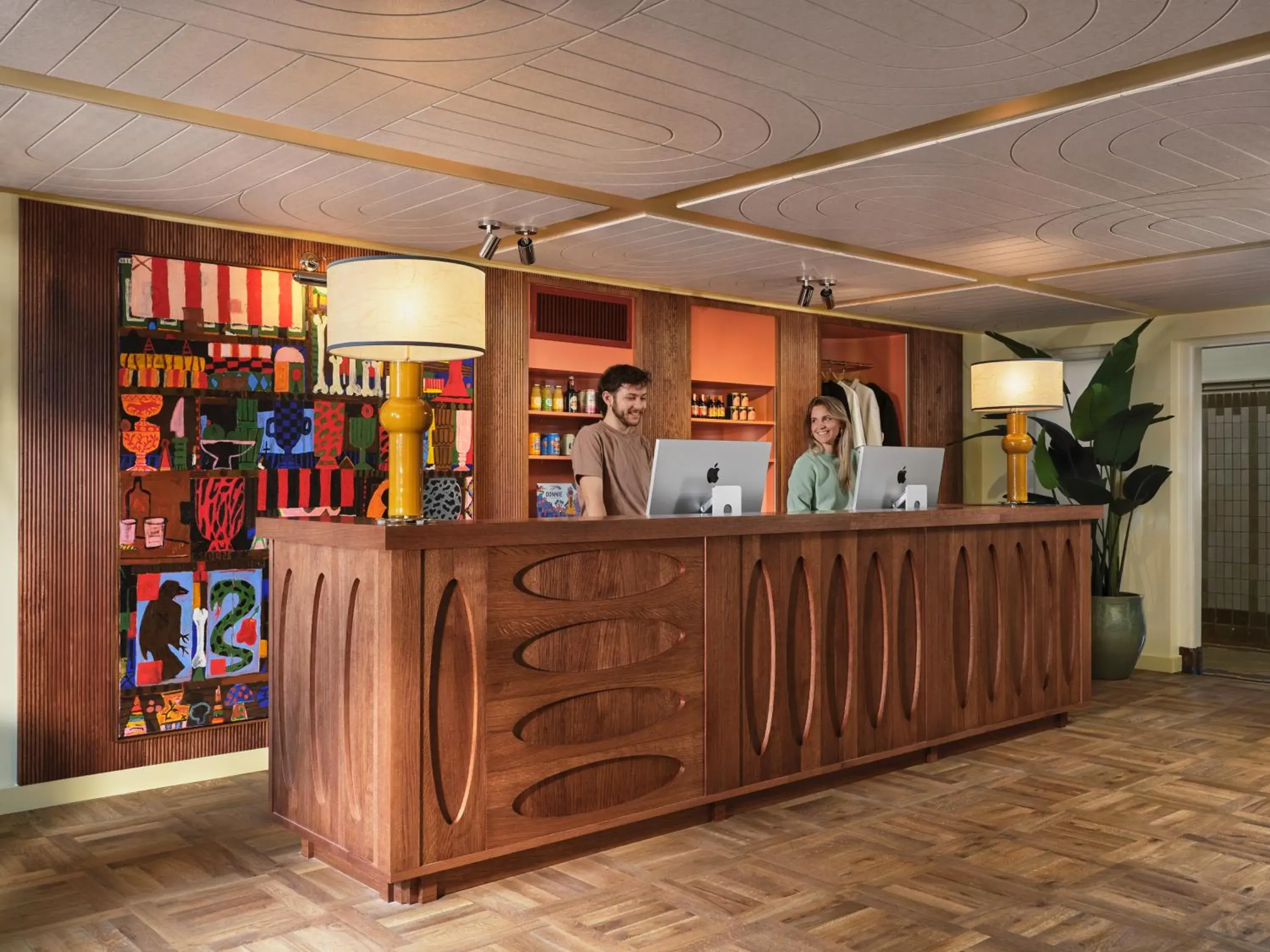 Lobby or reception in The Hoxton Lloyd Amsterdam City Centre East Lobby or reception in The Hoxton Lloyd Amsterdam City Centre East