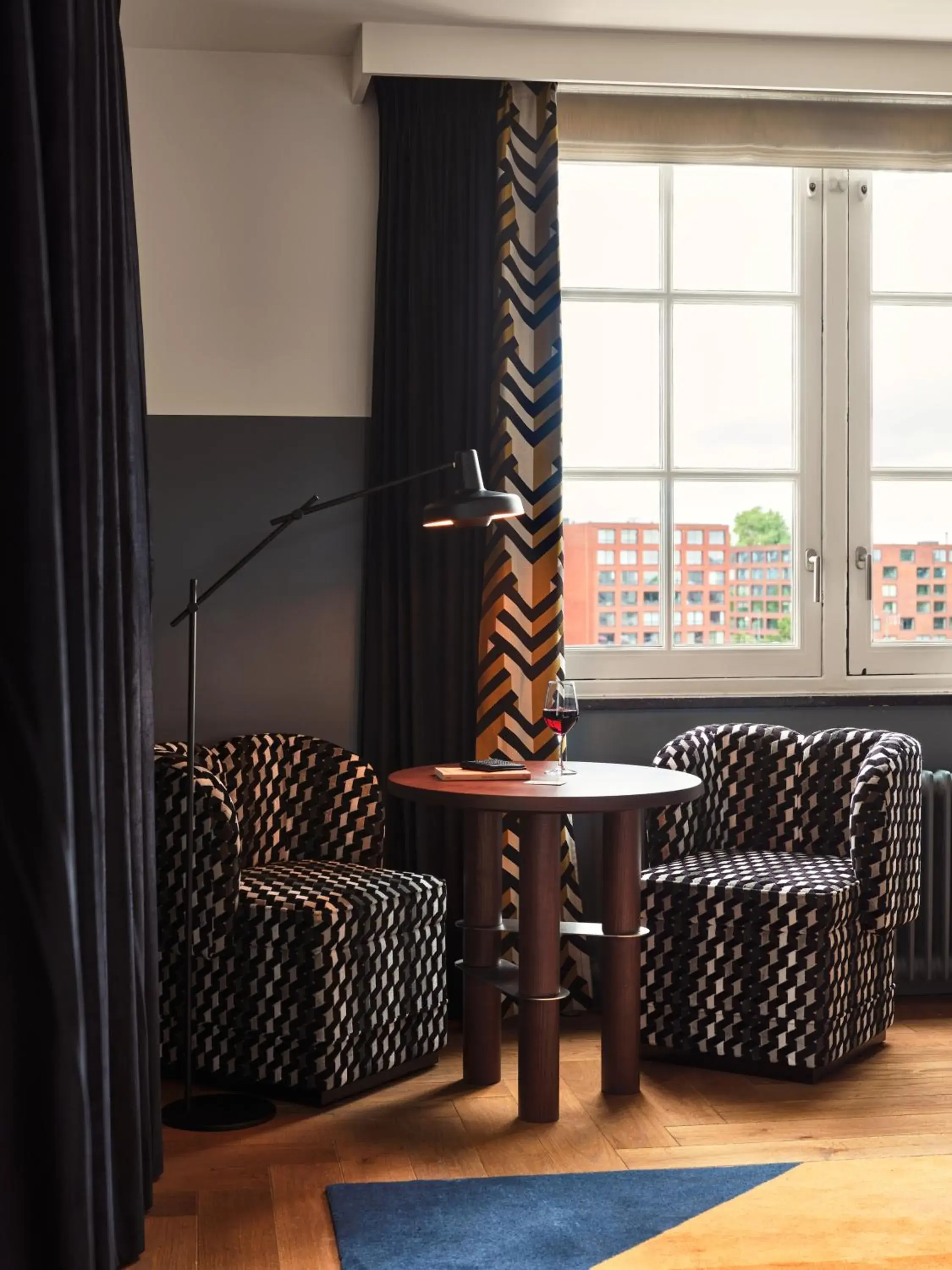 Living room in The Hoxton, Lloyd Amsterdam - Eastern Docklands Living room in The Hoxton, Lloyd Amsterdam - Eastern Docklands