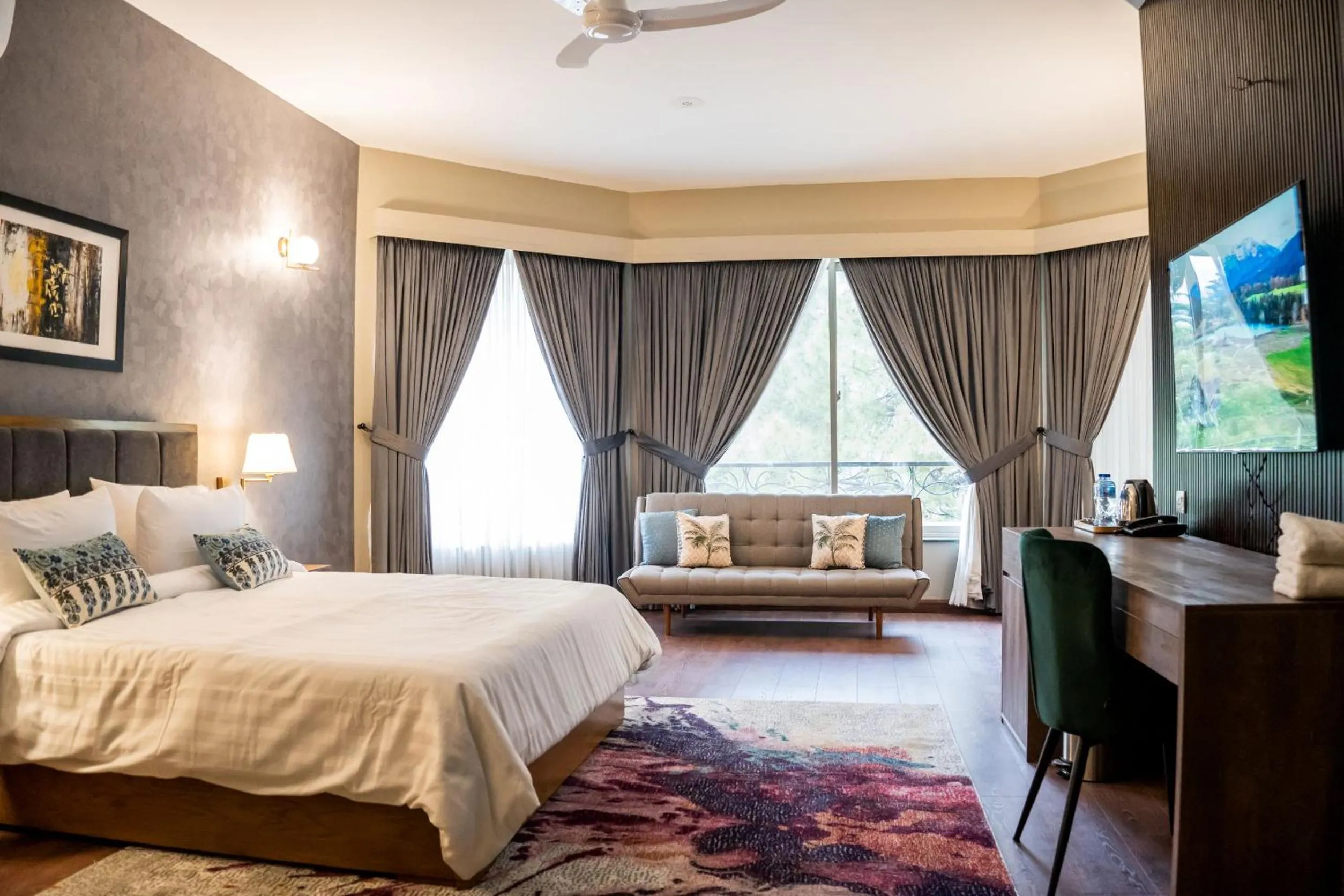 Bed in Hillside Residence E-7 by Paramount Hospitality
