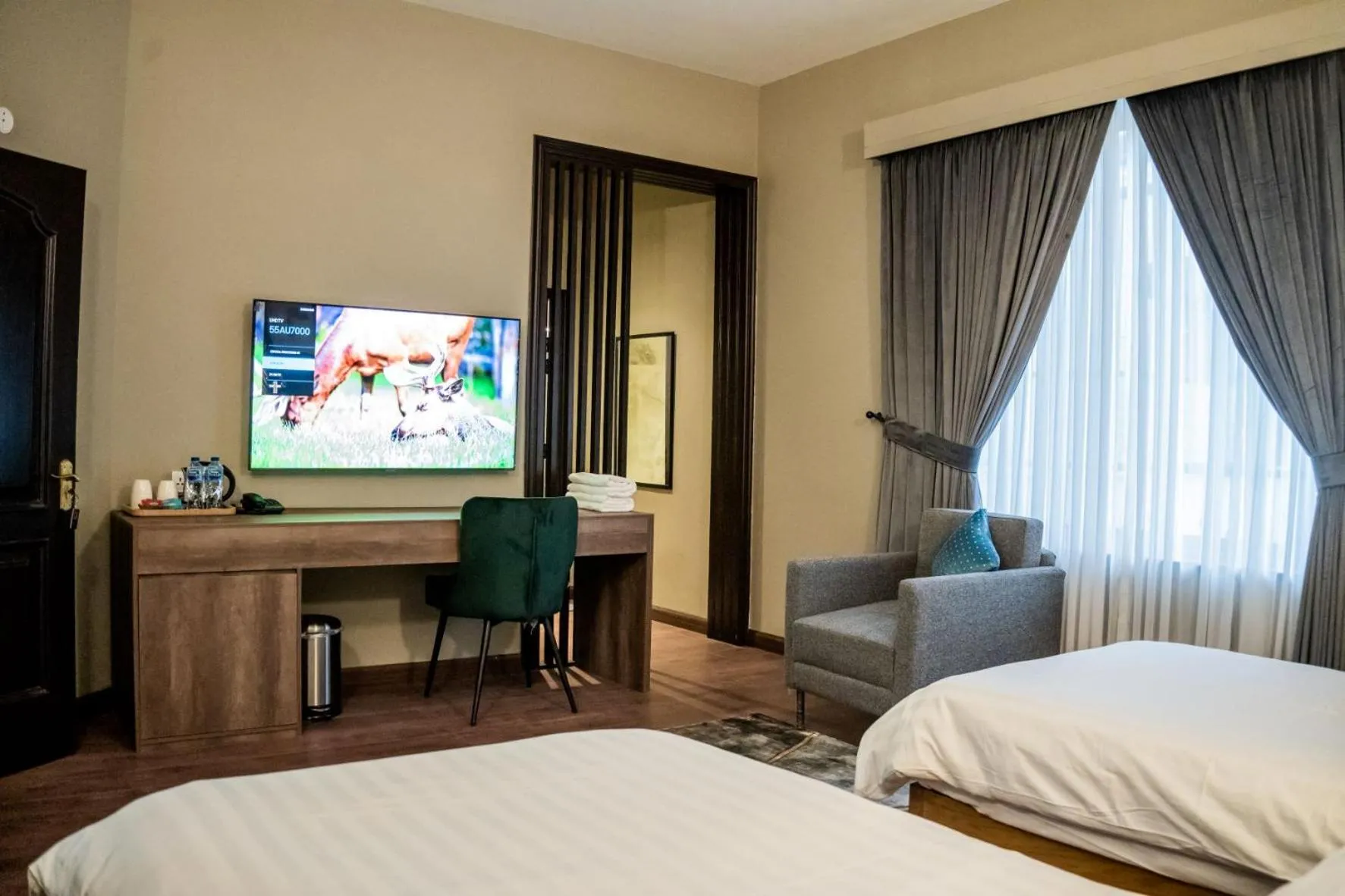 Bed in Hillside Residence E-7 by Paramount Hospitality