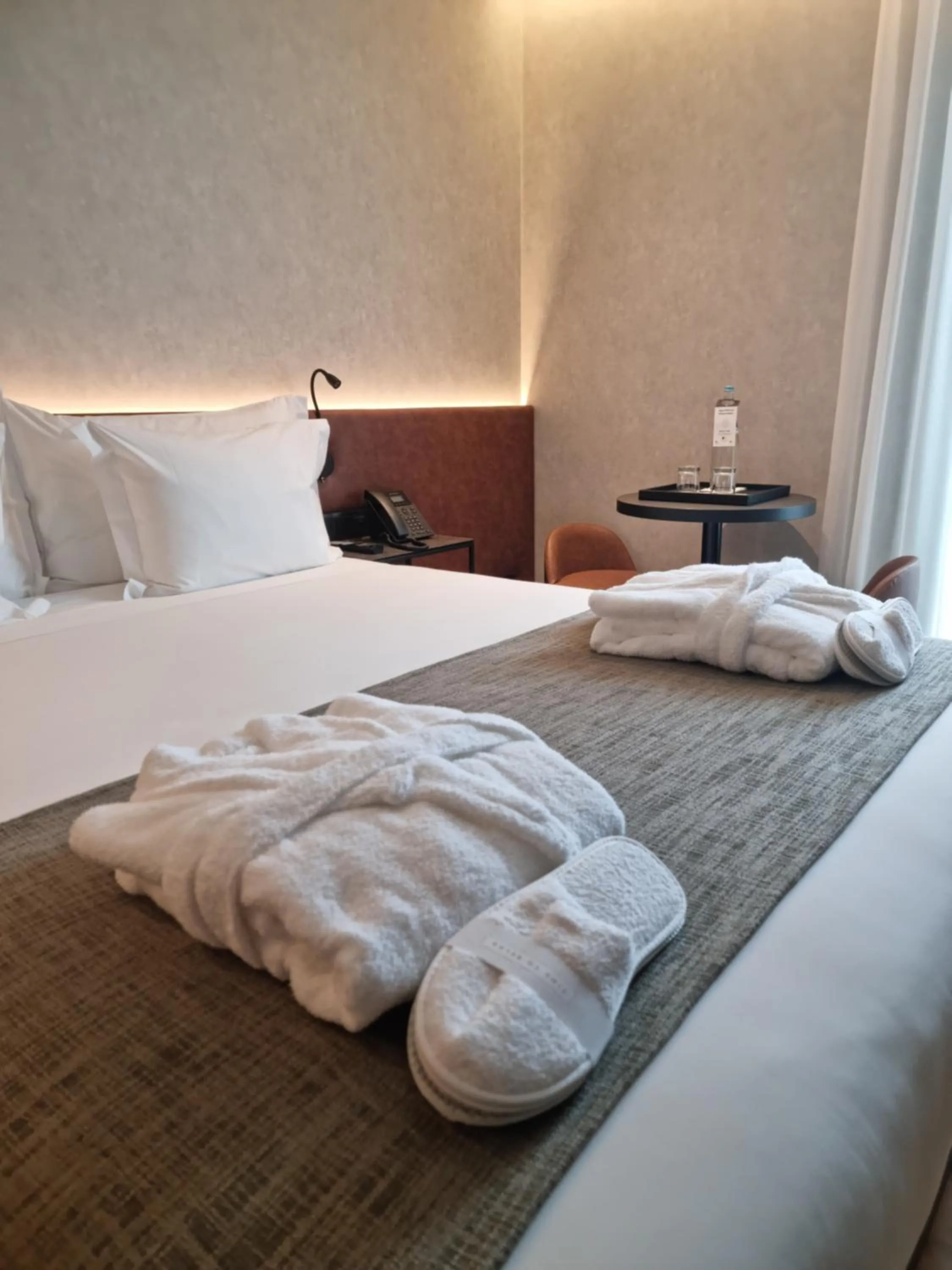 Bed in Hotel Principe Avila